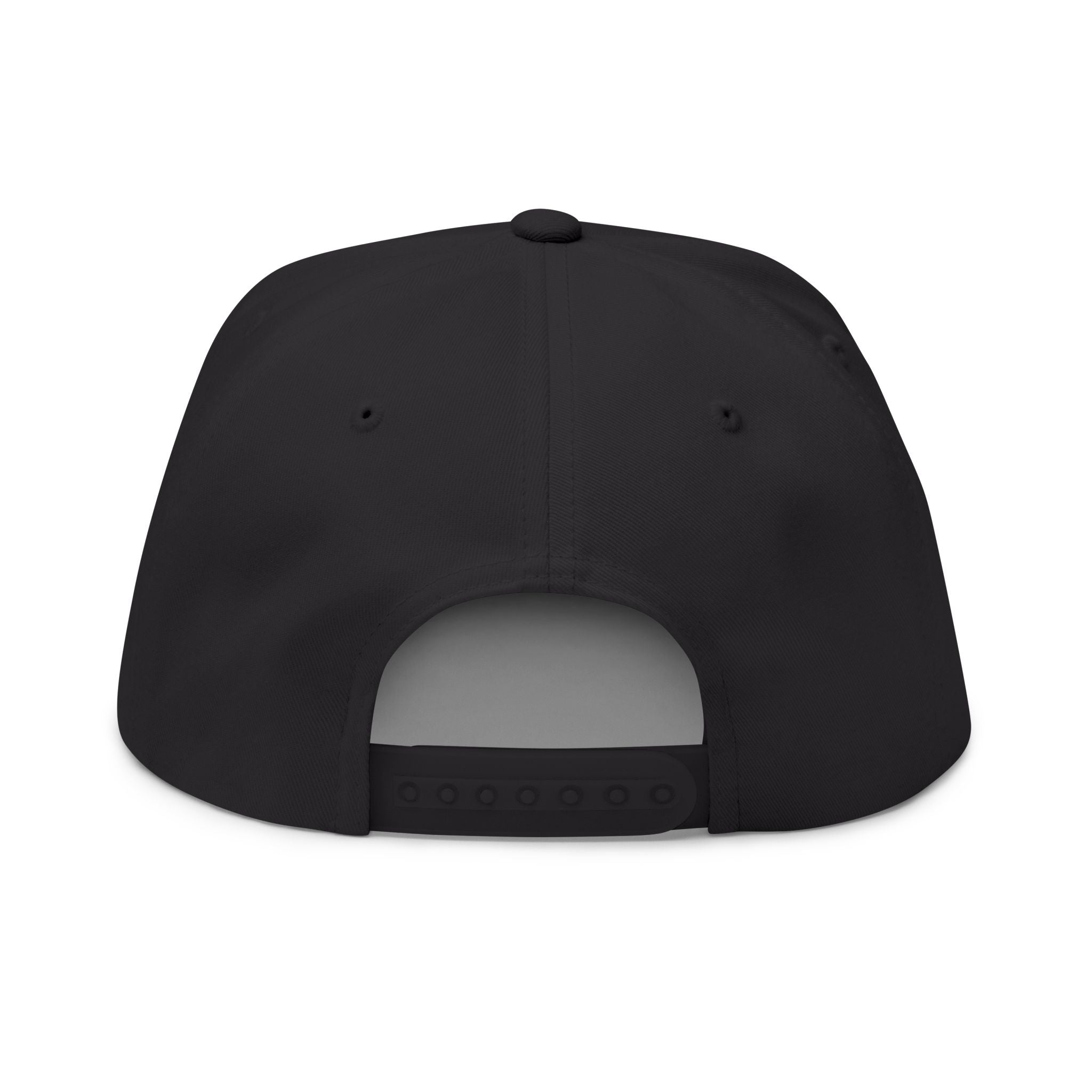 Karibu Embroidered Flat Bill Cap — African Safari Patch Snapback