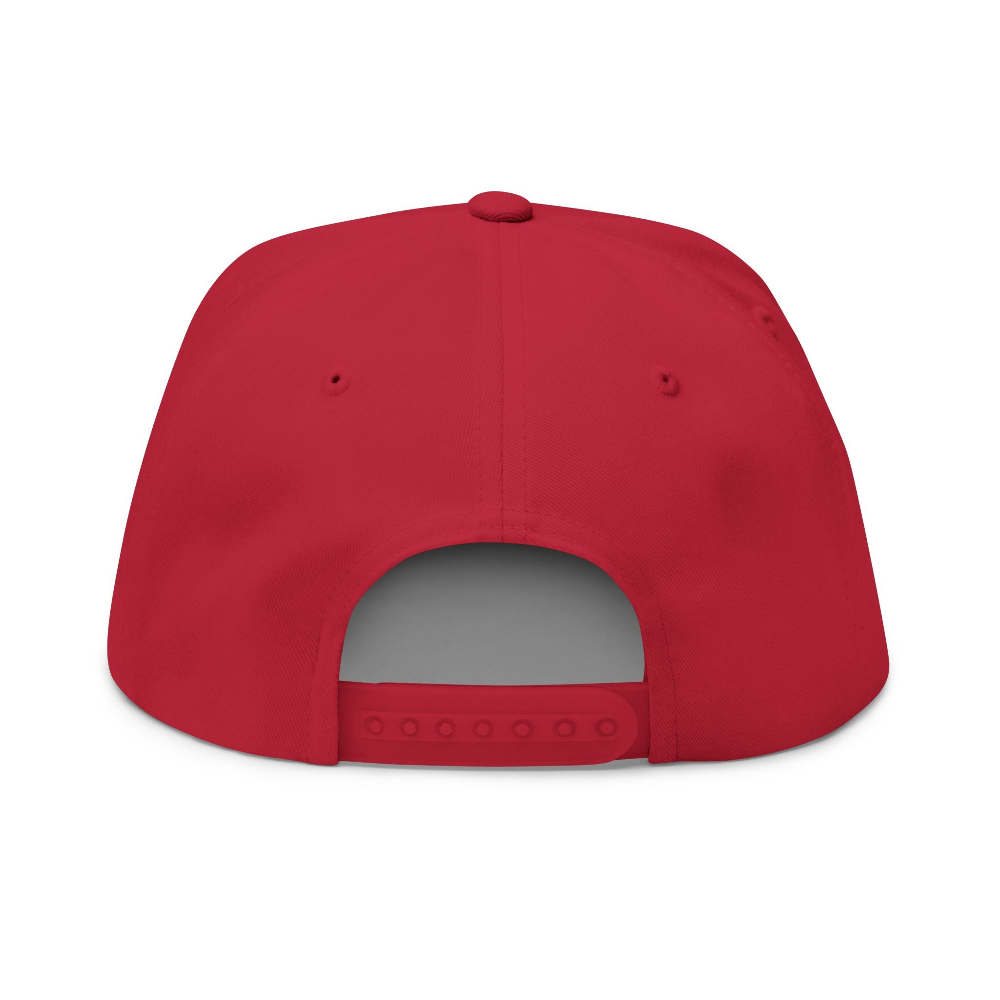 Karibu Embroidered Flat Bill Cap — African Safari Patch Snapback