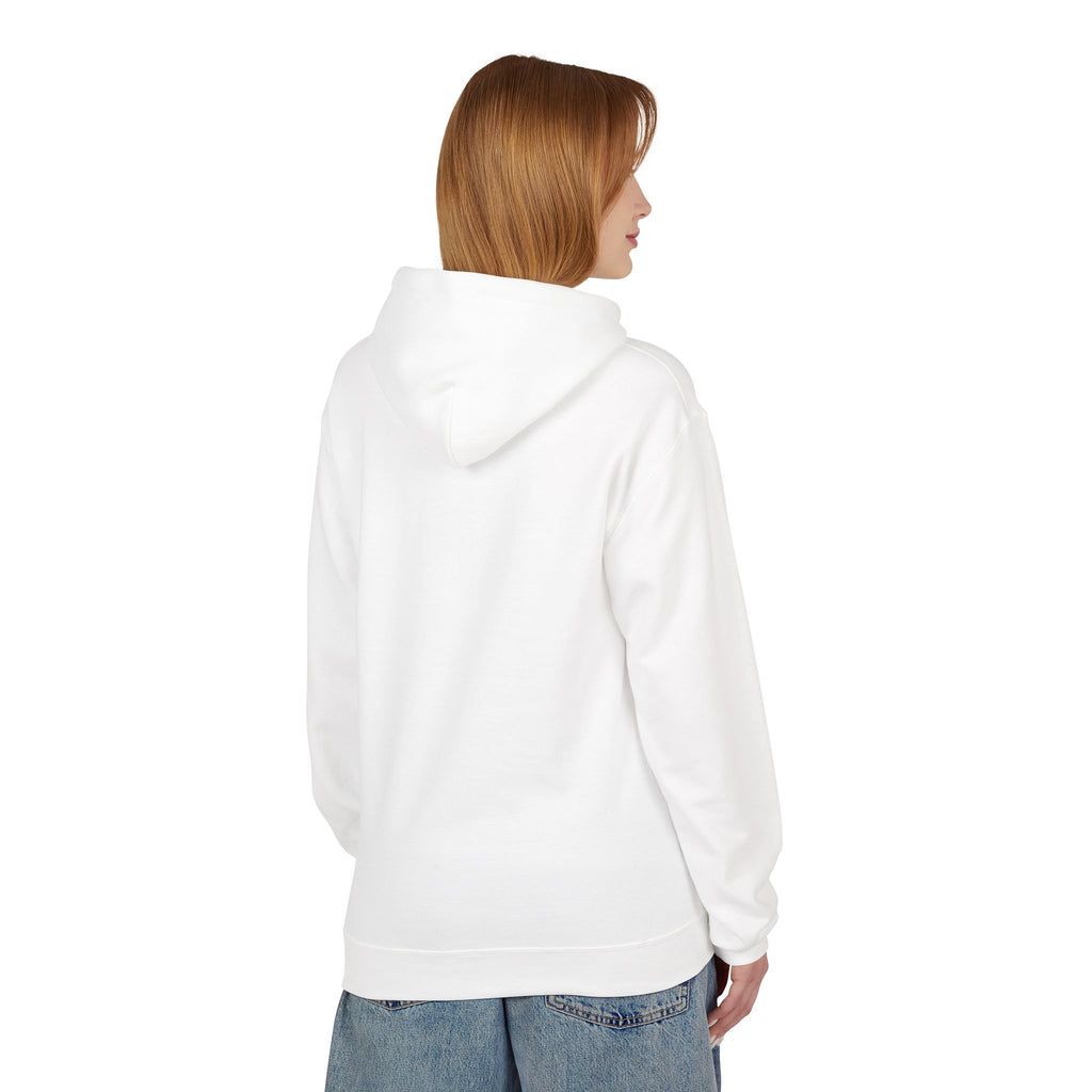Retro Surf Whale Hoodie — 'Find the Way' Ocean Graphic Pullover