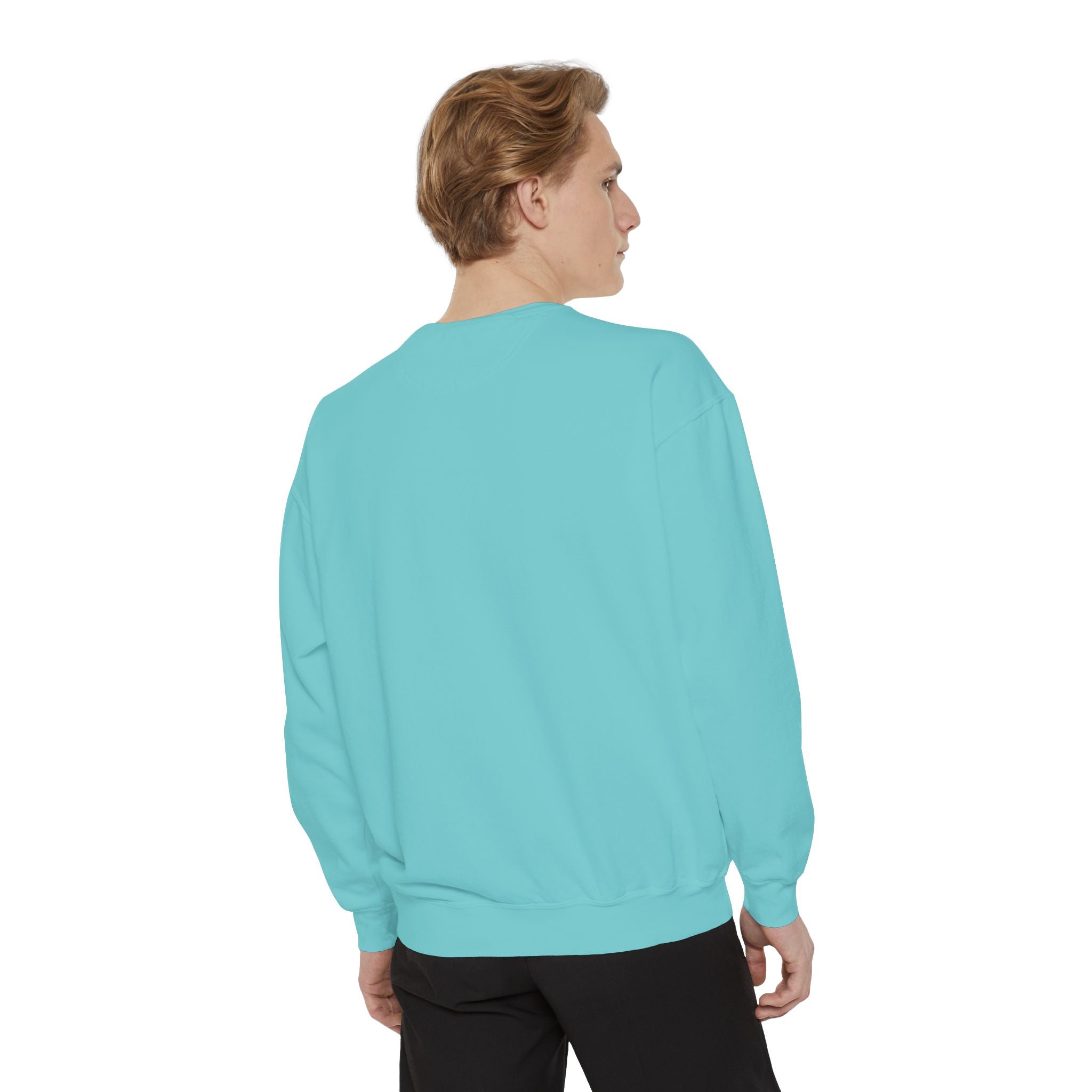 Karibu Crewneck Sweatshirt – Vintage Collegiate Est. 2018 Garment-Dyed Pullover