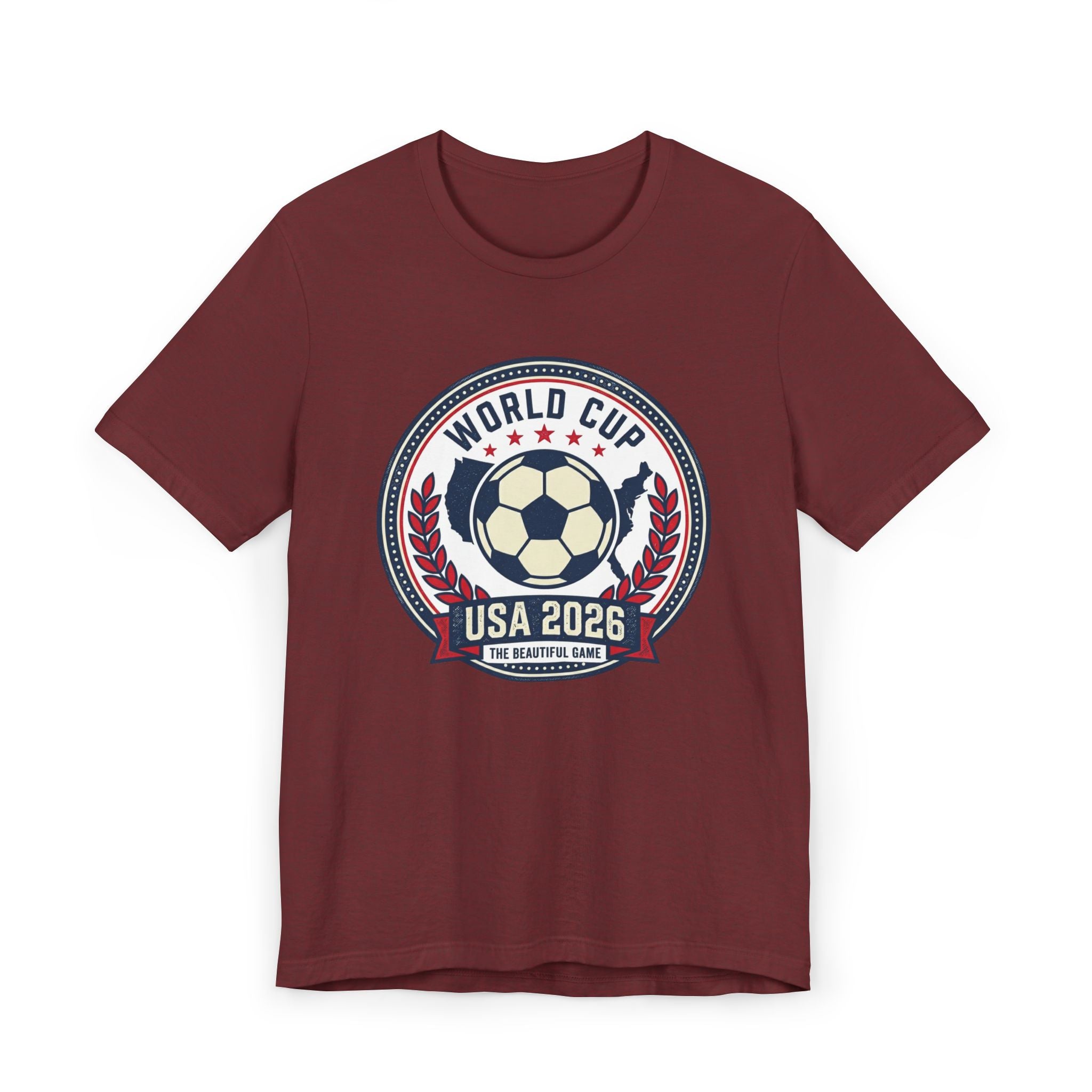 World Cup USA 2026 Soccer T-Shirt – 'The Beautiful Game' Fan Tee