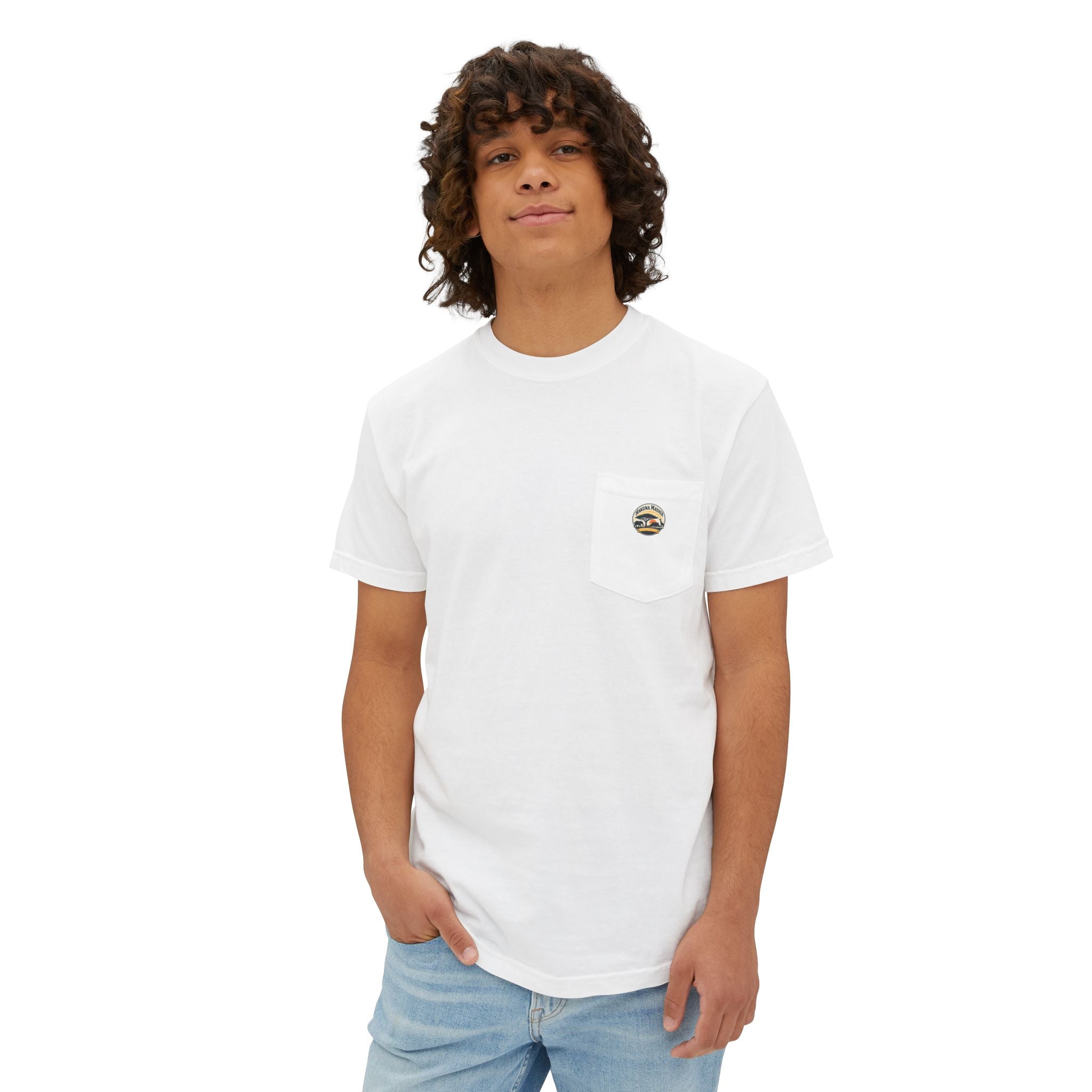 Hakuna Matata Pocket T‑Shirt — Retro Safari Graphic Tee