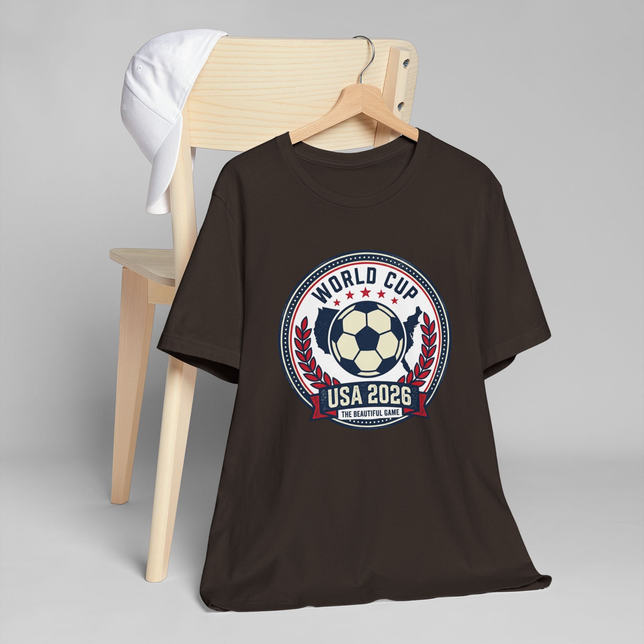 World Cup USA 2026 Soccer T-Shirt – 'The Beautiful Game' Fan Tee