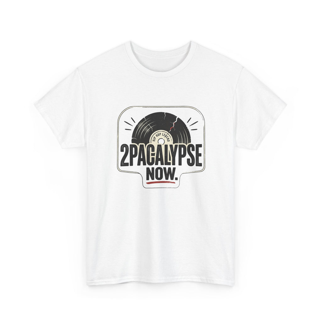 2Pacalypse Now Vinyl Tee — Retro Hip Hop Graphic T-Shirt