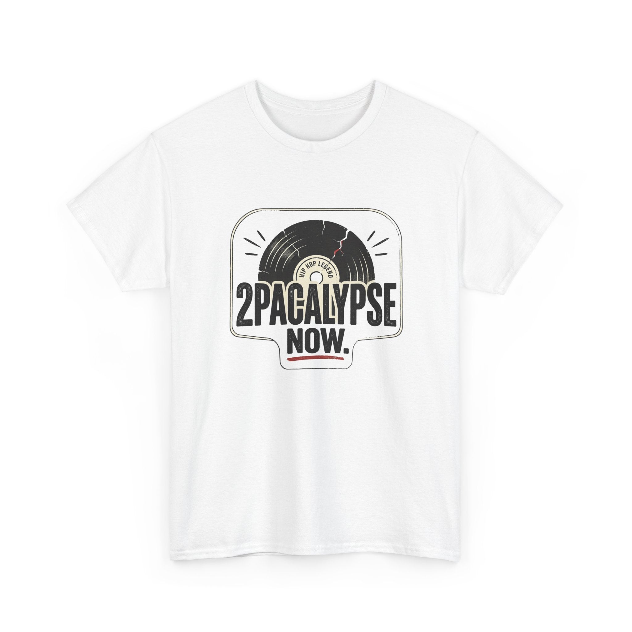 2Pacalypse Now Vinyl Tee — Retro Hip Hop Graphic T-Shirt