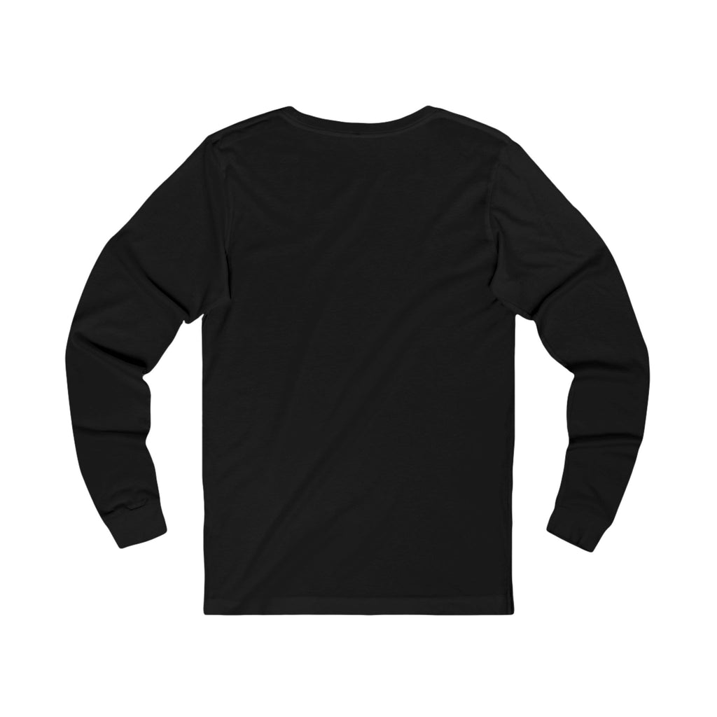 Karibu Vertical Repeat Long Sleeve Tee — Swahili Welcome Graphic Shirt