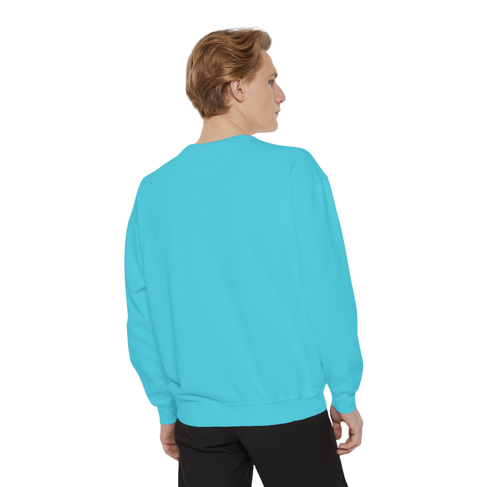 Karibu Crewneck Sweatshirt – Vintage Collegiate Est. 2018 Garment-Dyed Pullover