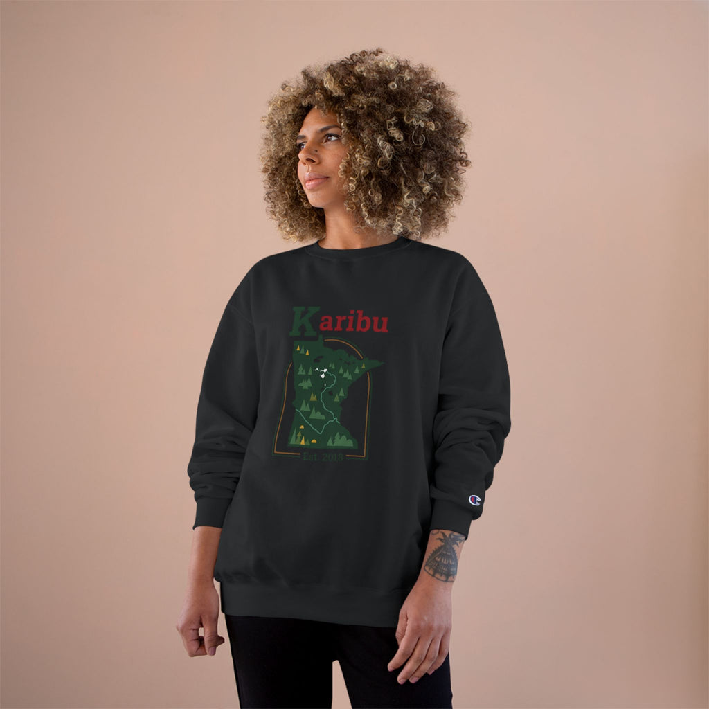 Sweatshirt — Karibu Minnesota Graphic Crewneck (Est. 2018)