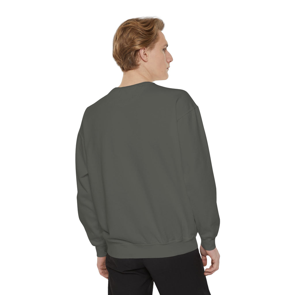 Karibu Crewneck Sweatshirt – Vintage Collegiate Est. 2018 Garment-Dyed Pullover