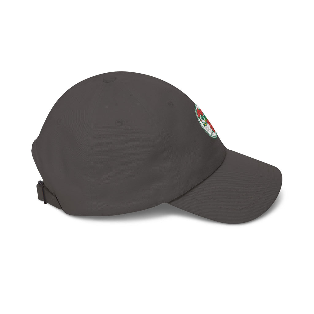 Dad Cap — Retro Strawberry 'Karibu' Embroidered Baseball Hat
