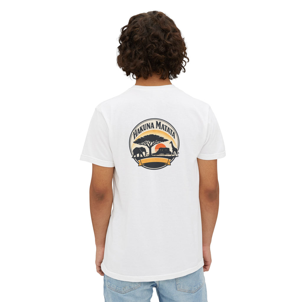 Hakuna Matata Pocket T‑Shirt — Retro Safari Graphic Tee