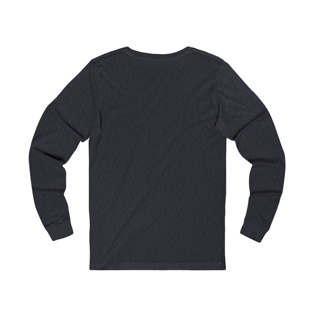 Karibu Vertical Repeat Long Sleeve Tee — Swahili Welcome Graphic Shirt