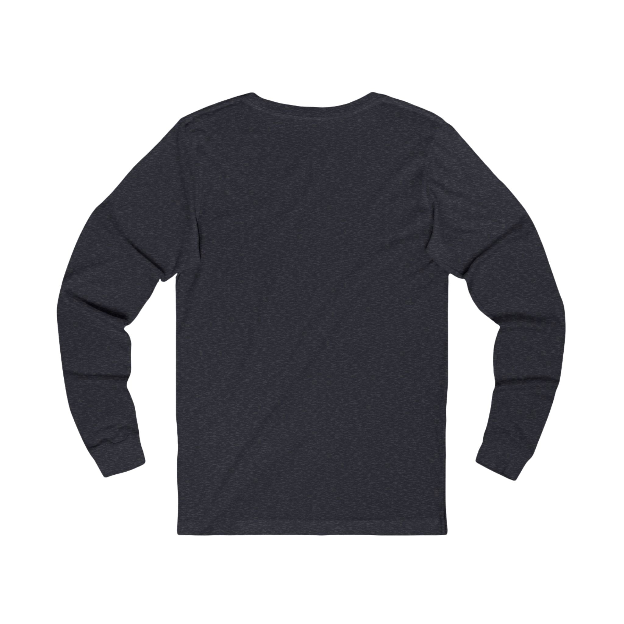 Karibu Vertical Repeat Long Sleeve Tee — Swahili Welcome Graphic Shirt