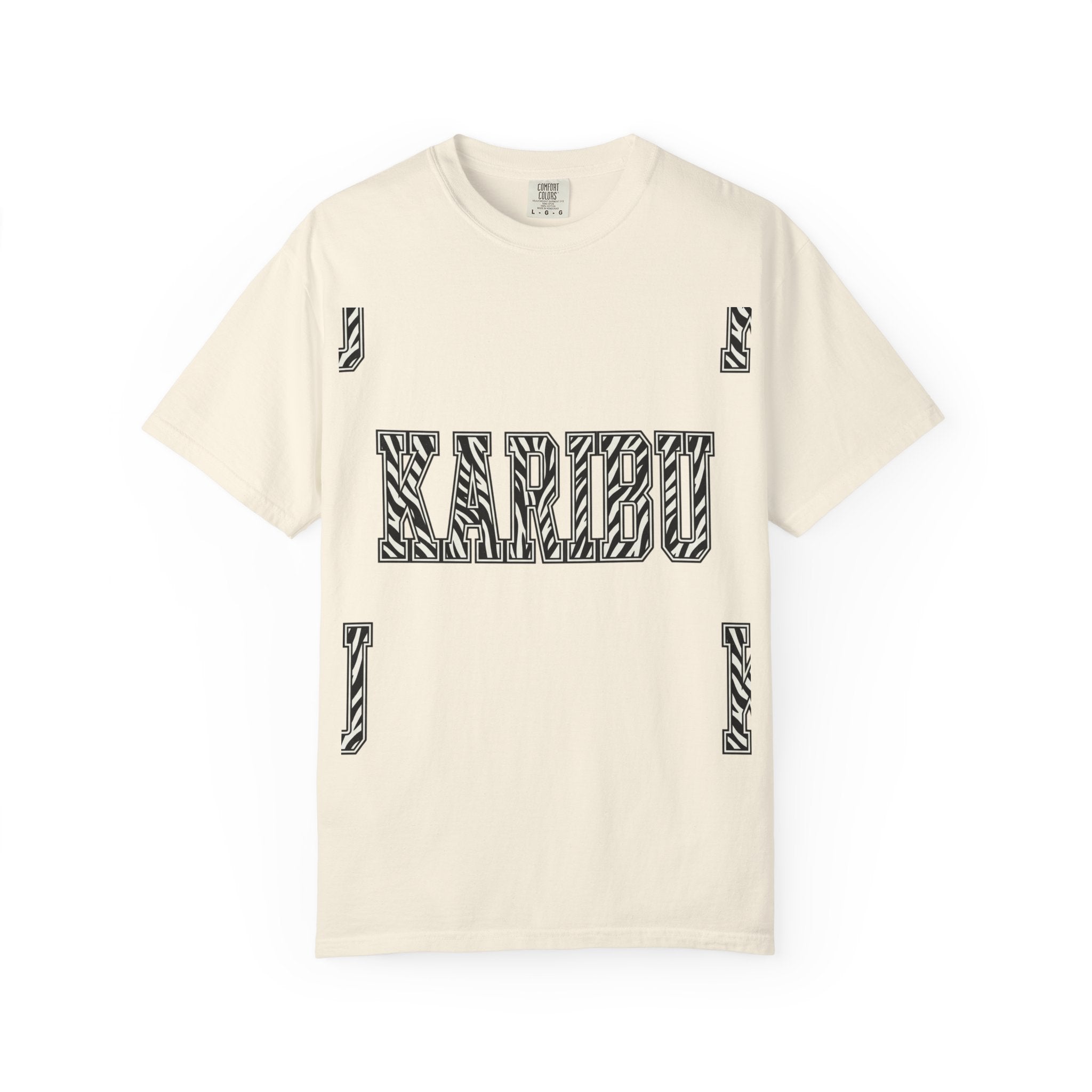 Karibu Zebra-Pattern T-Shirt