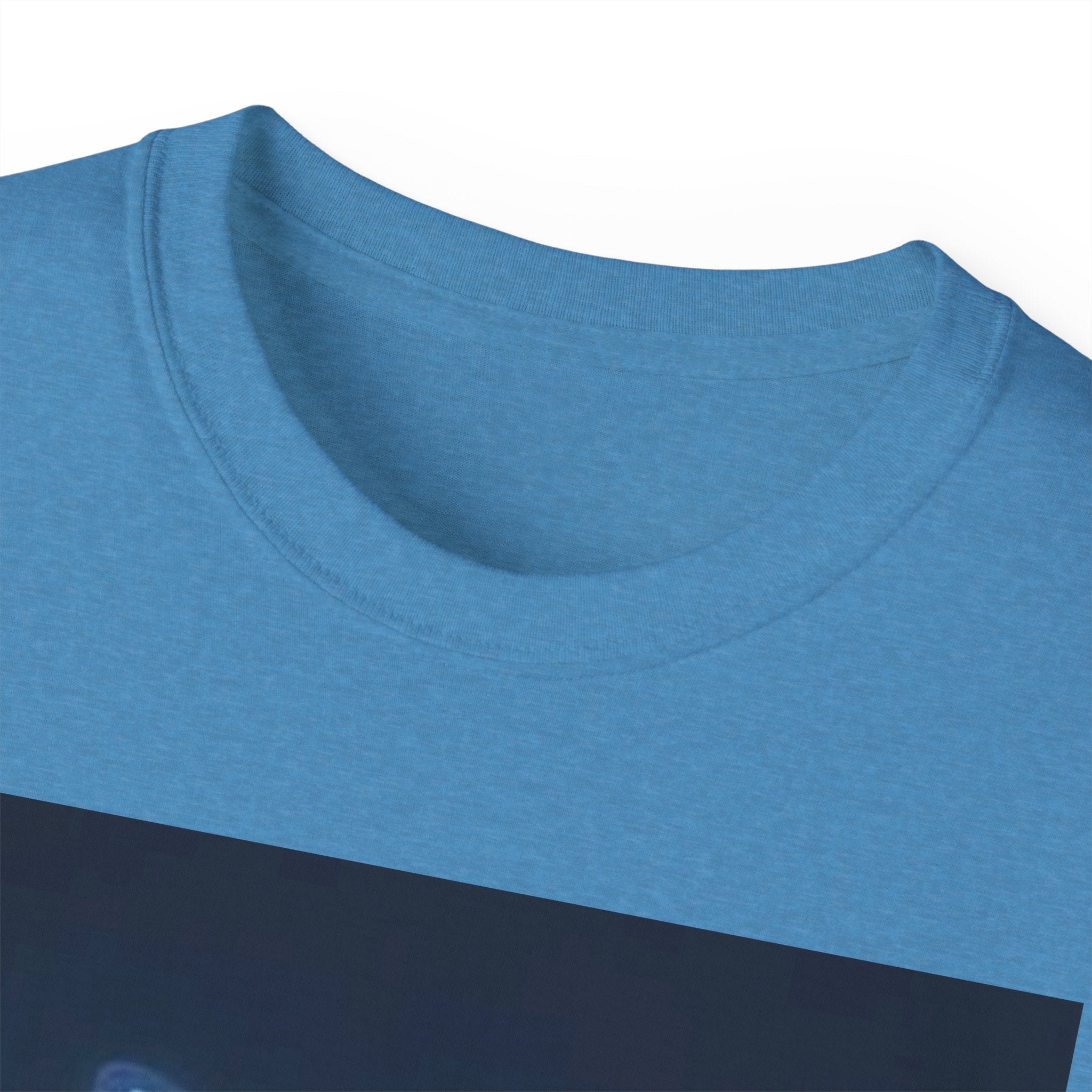 Mystic Neon Butterfly T‑Shirt — Glowing Cityscape Graphic Tee