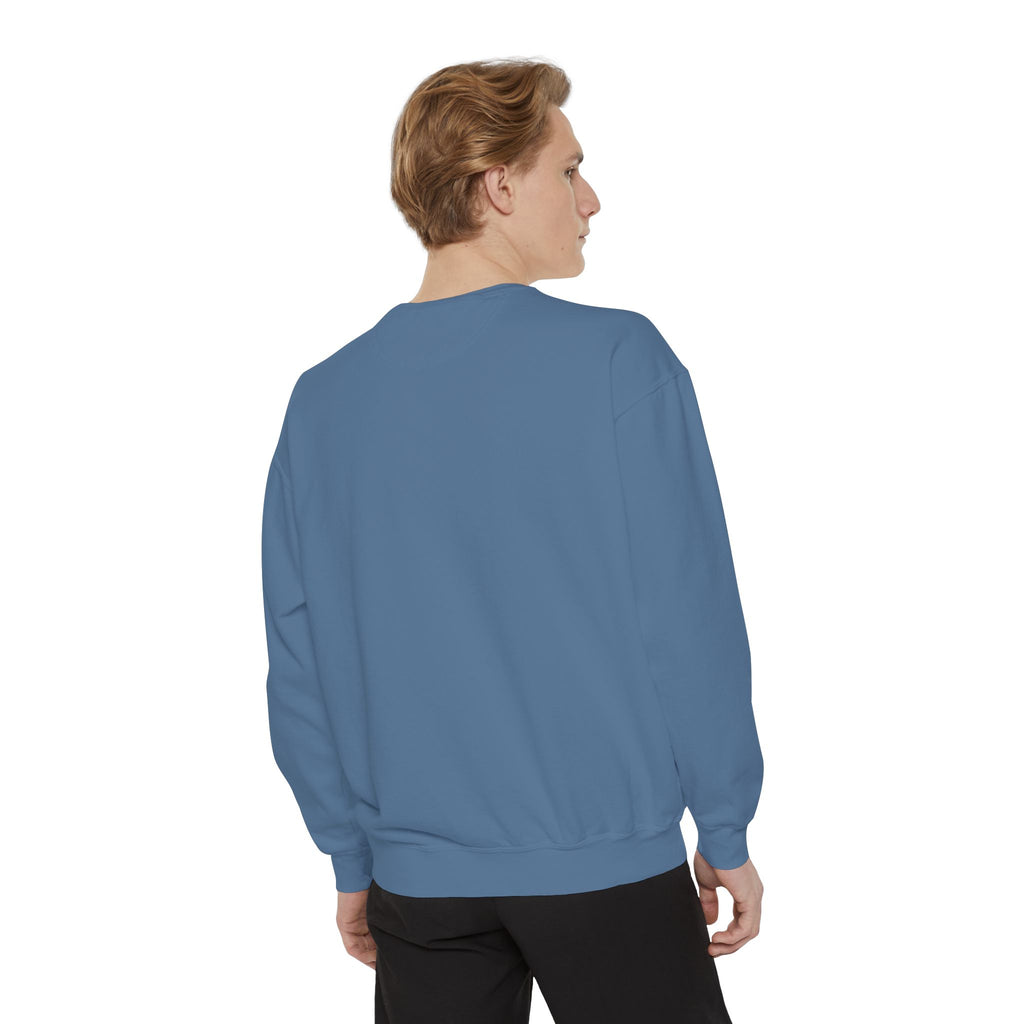 Karibu Crewneck Sweatshirt – Vintage Collegiate Est. 2018 Garment-Dyed Pullover