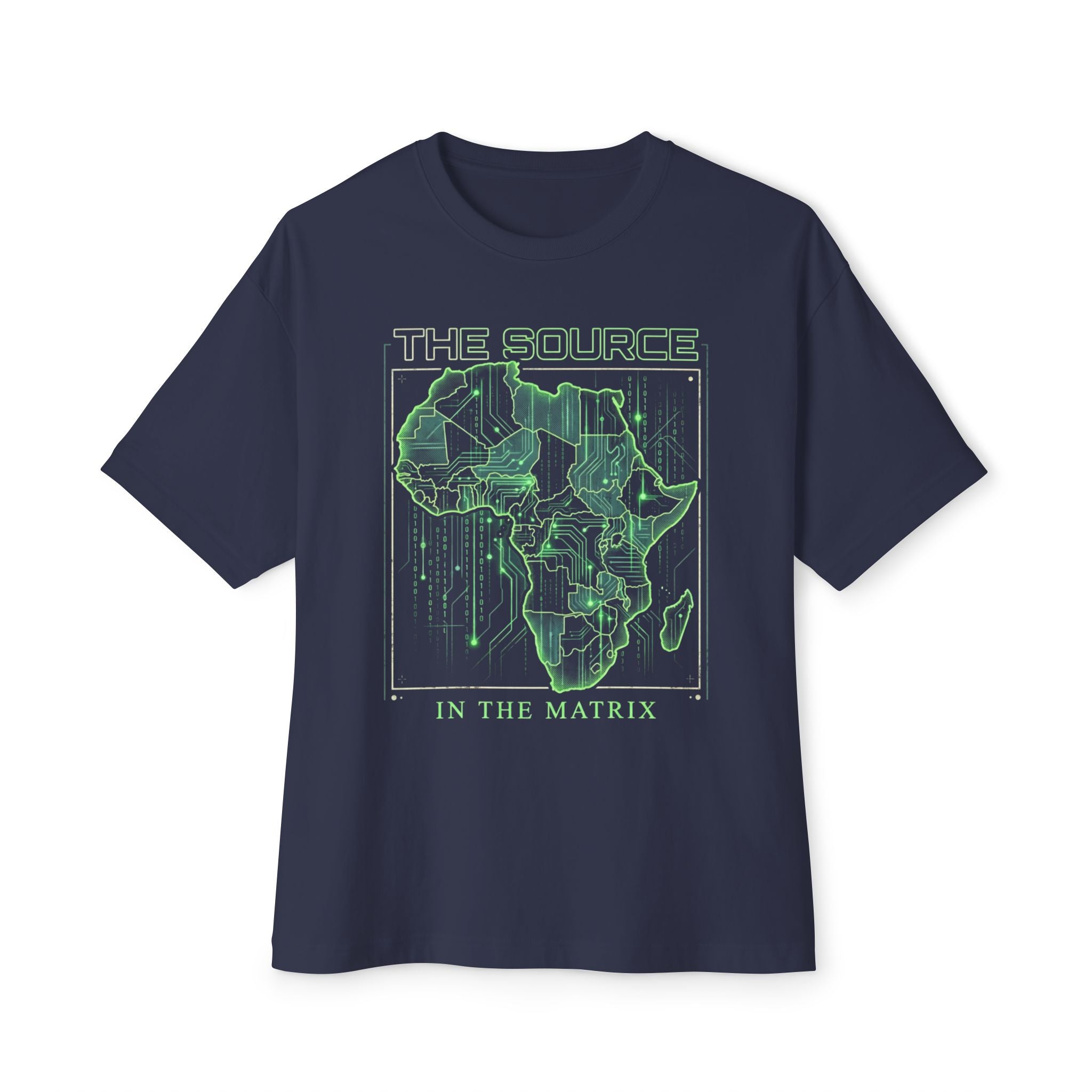 T-Shirt — "The Source: In the Matrix" Africa Tech Graphic Tee