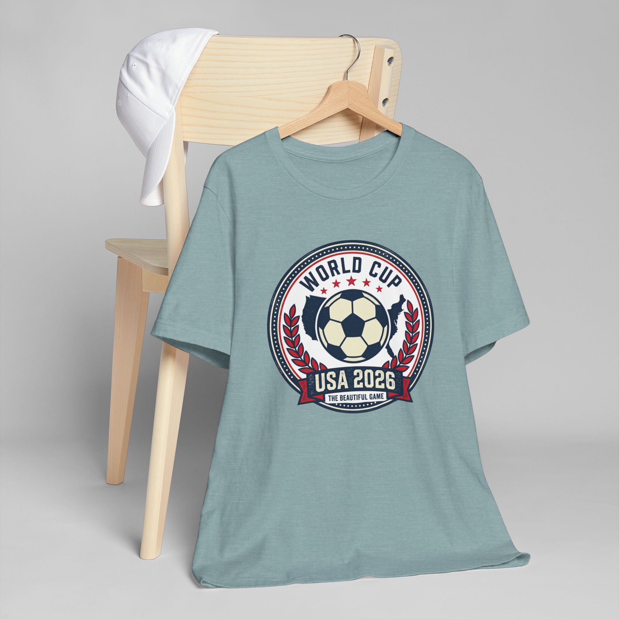World Cup USA 2026 Soccer T-Shirt – 'The Beautiful Game' Fan Tee