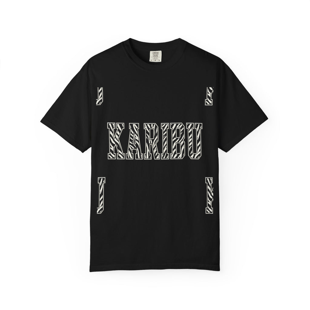 Karibu Zebra-Pattern T-Shirt