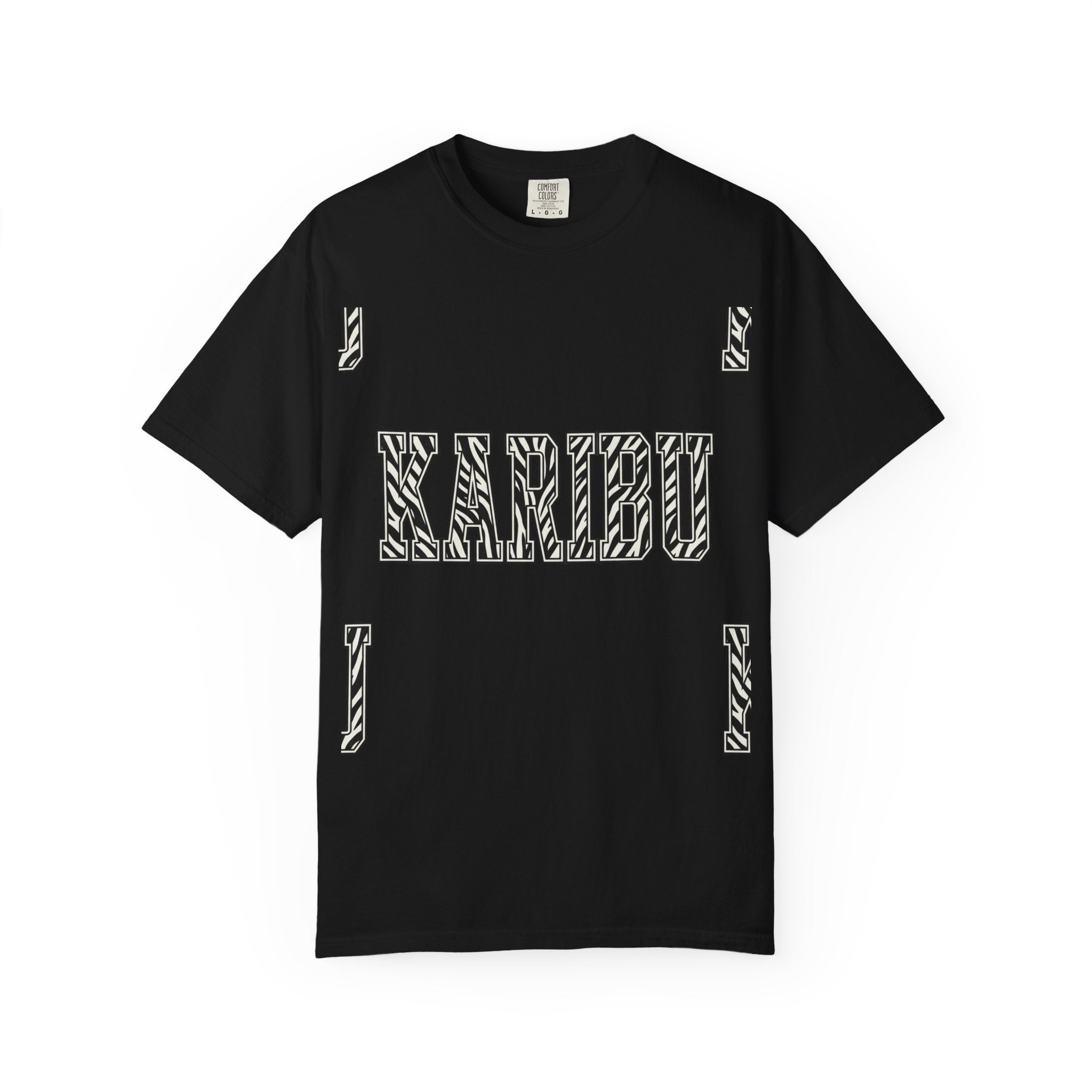 Karibu Zebra-Pattern T-Shirt
