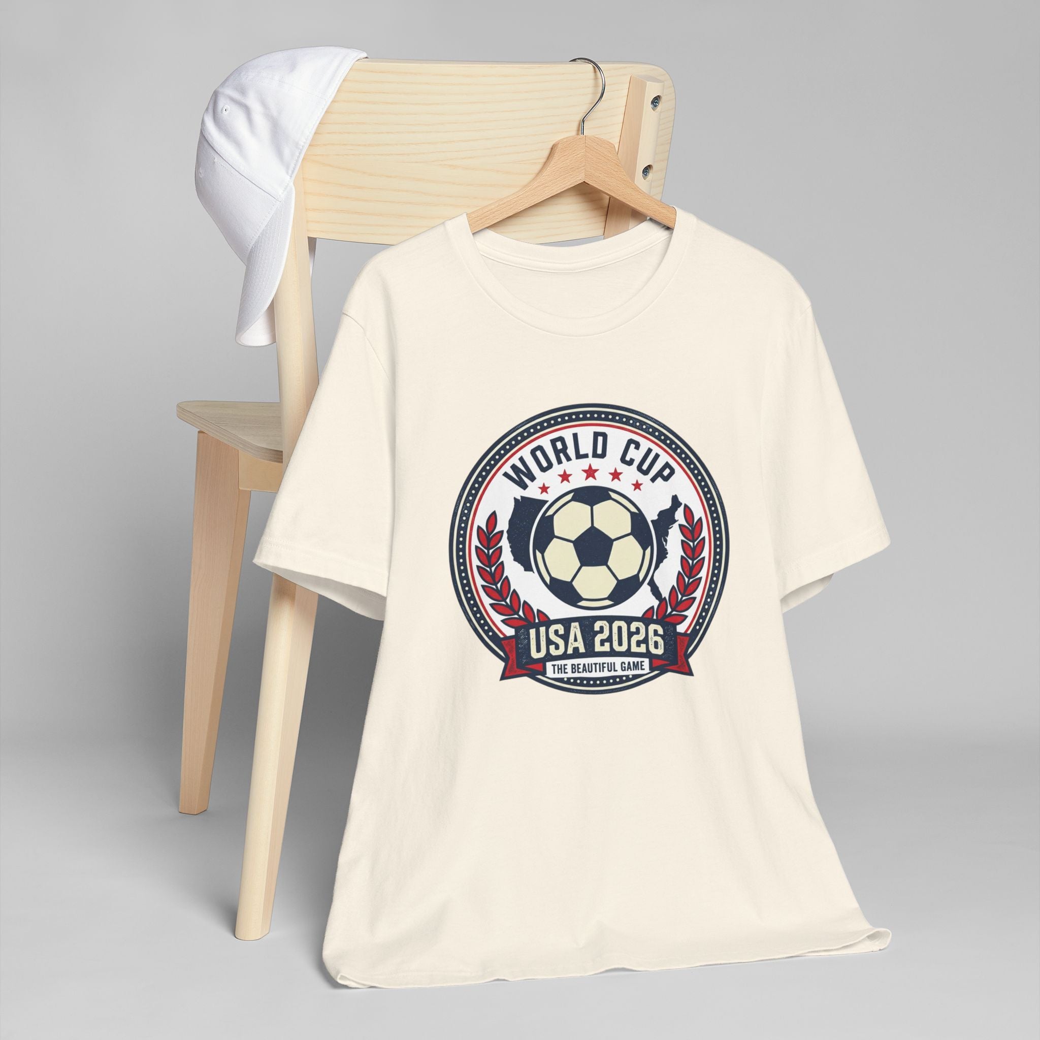 World Cup USA 2026 Soccer T-Shirt – 'The Beautiful Game' Fan Tee