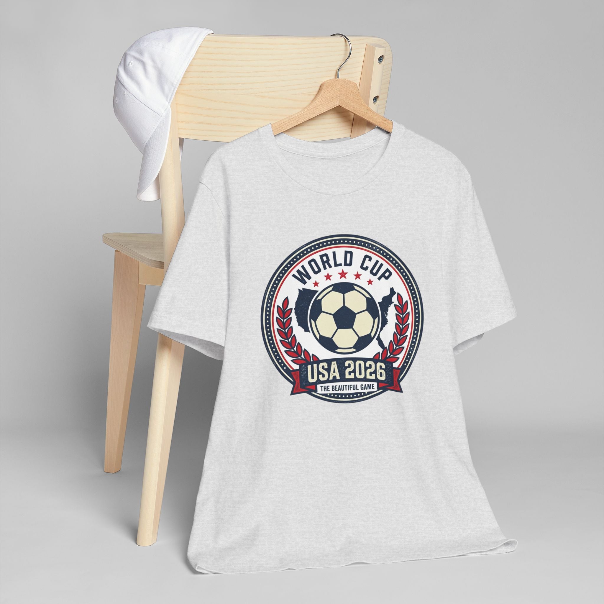 World Cup USA 2026 Soccer T-Shirt – 'The Beautiful Game' Fan Tee