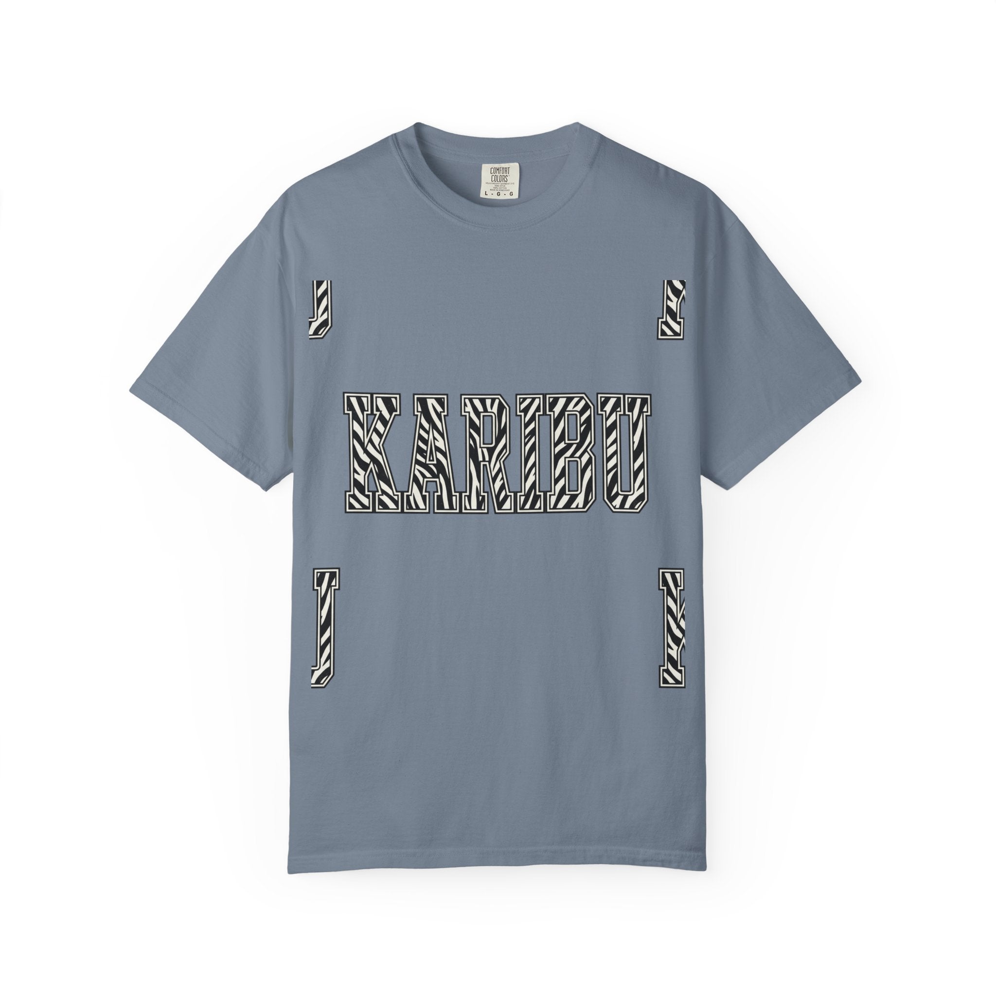 Karibu Zebra-Pattern T-Shirt