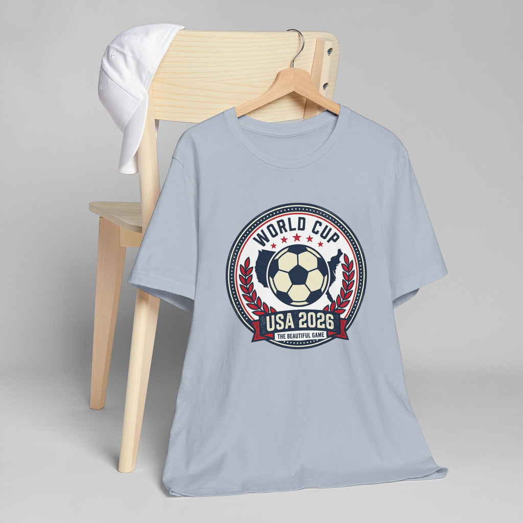 World Cup USA 2026 Soccer T-Shirt – 'The Beautiful Game' Fan Tee
