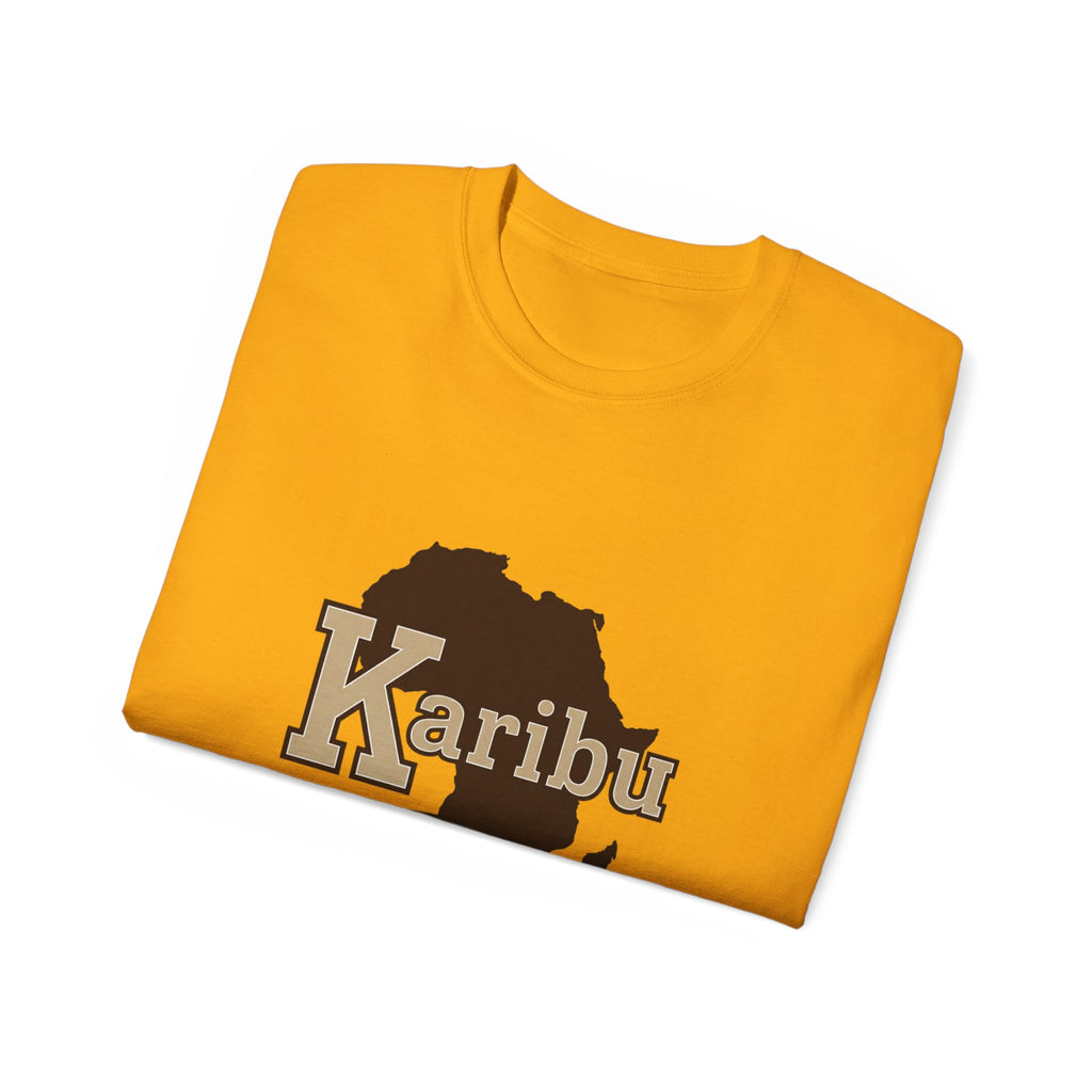 Karibu Africa Map T-Shirt — Est. 2018 Welcome Tee
