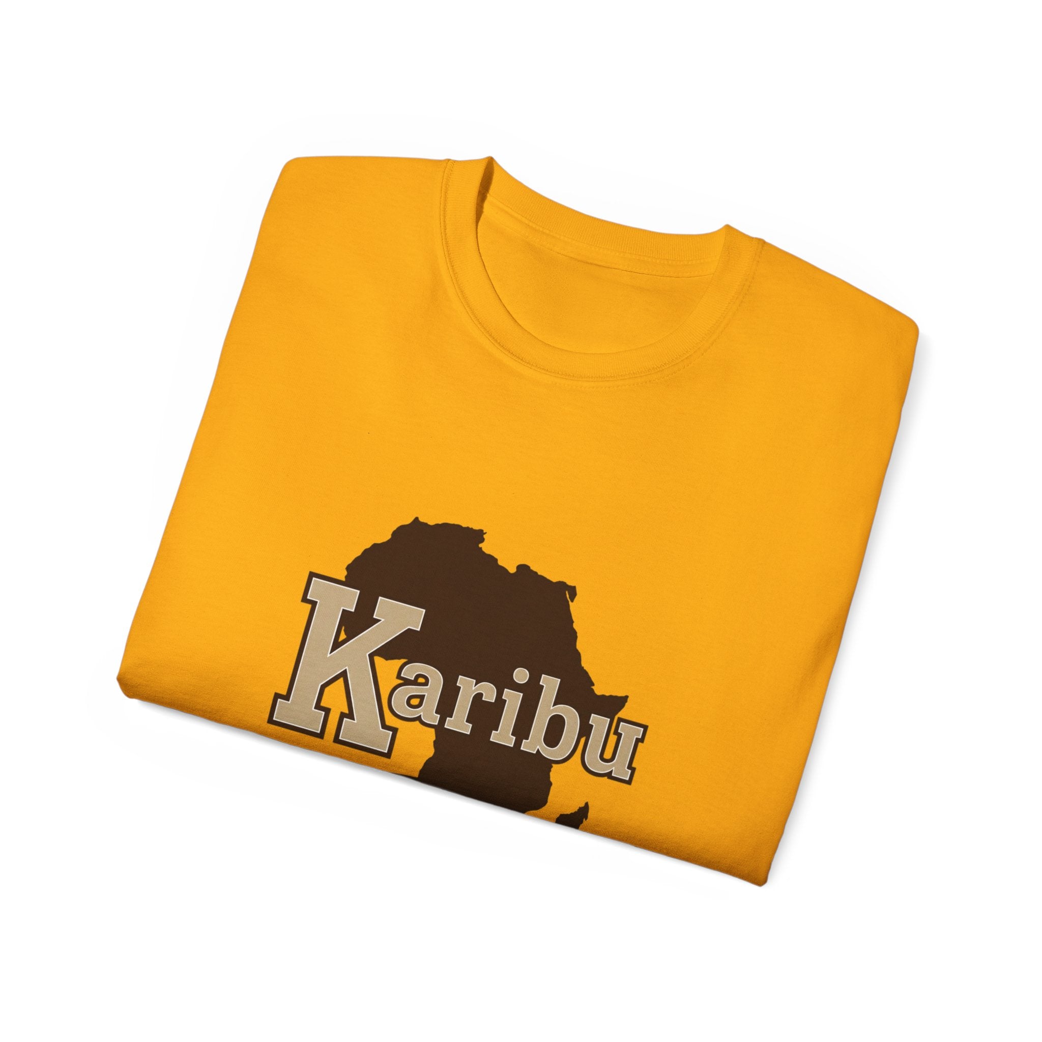 Karibu Africa Map T-Shirt — Est. 2018 Welcome Tee