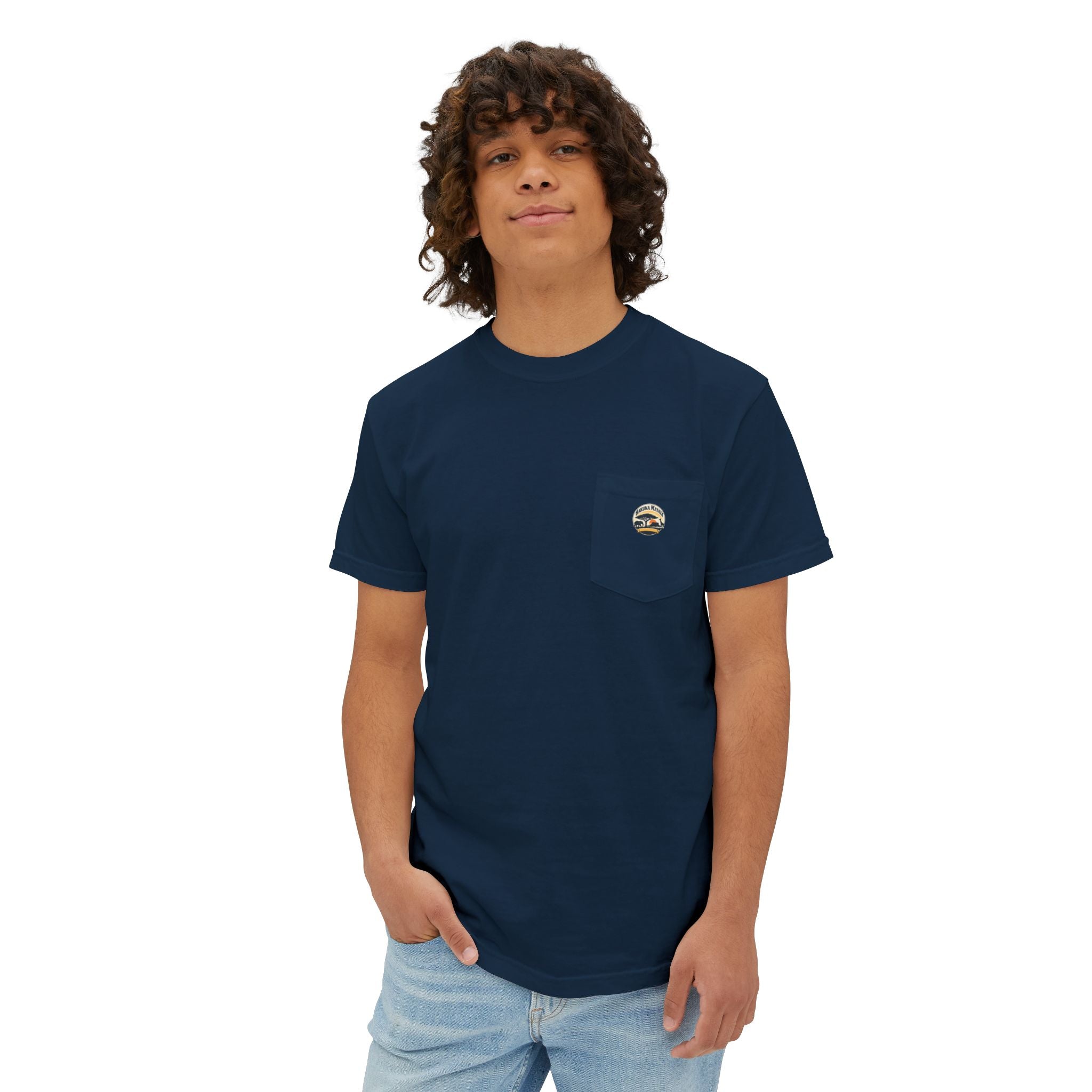 Hakuna Matata Pocket T‑Shirt — Retro Safari Graphic Tee