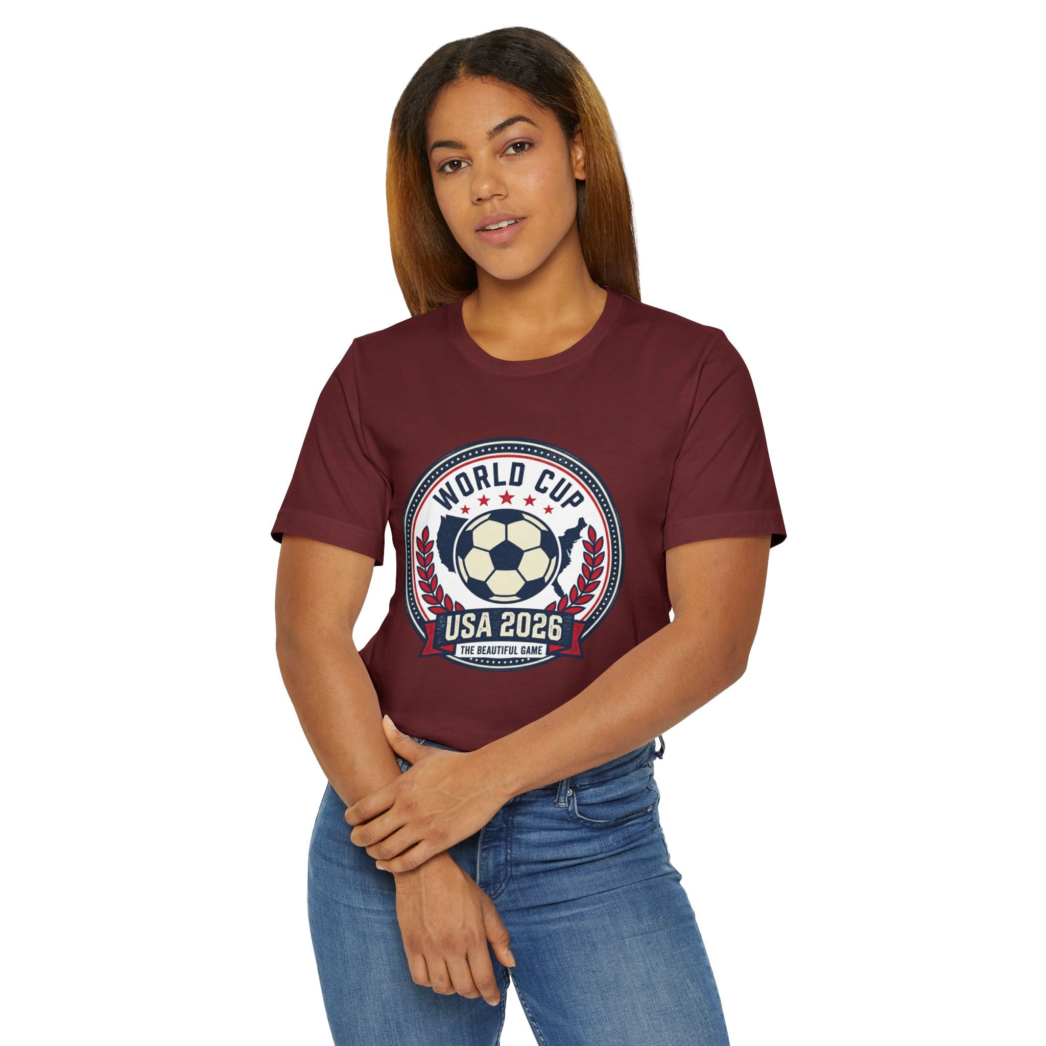 World Cup USA 2026 Soccer T-Shirt – 'The Beautiful Game' Fan Tee