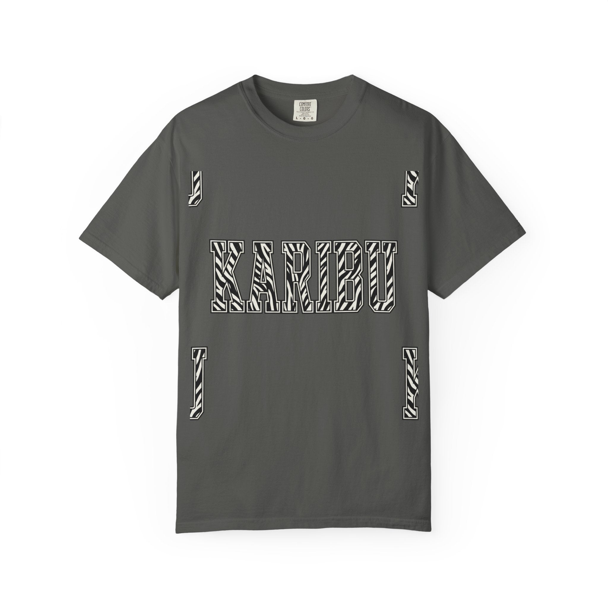 Karibu Zebra-Pattern T-Shirt