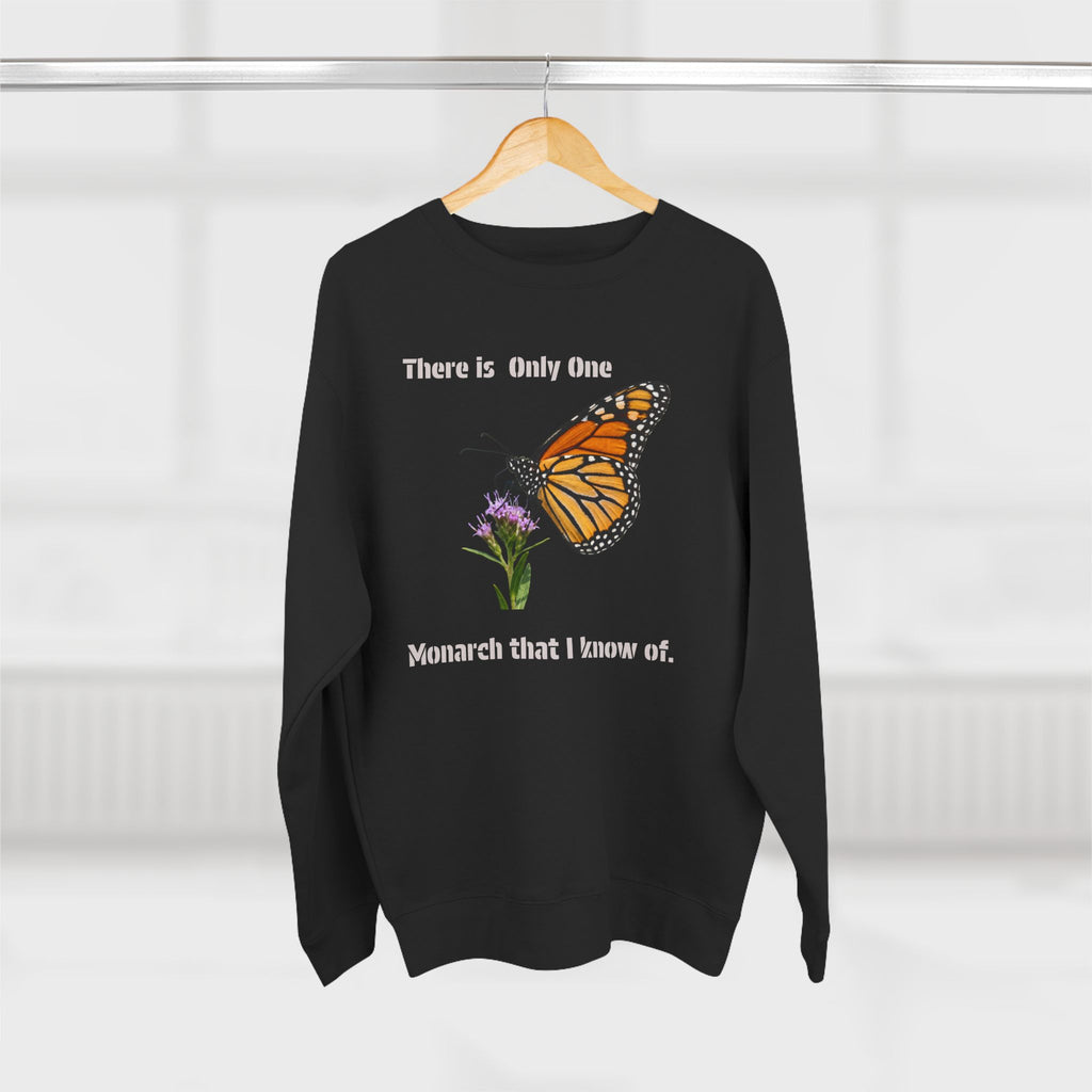 Monarch That I Know Of Sweatshirt — Butterfly Garden Crewneck