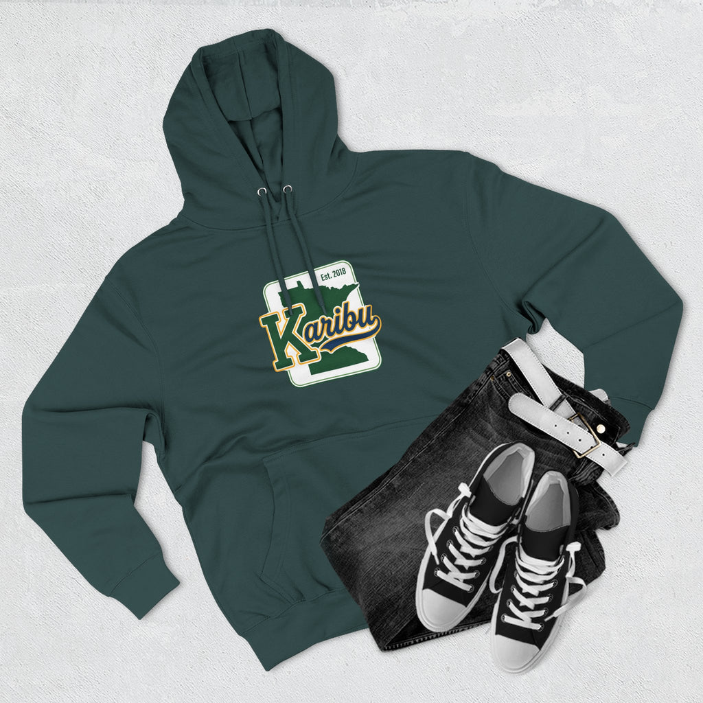 Hoodie — Karibu Vintage Patch Pullover Hoodie