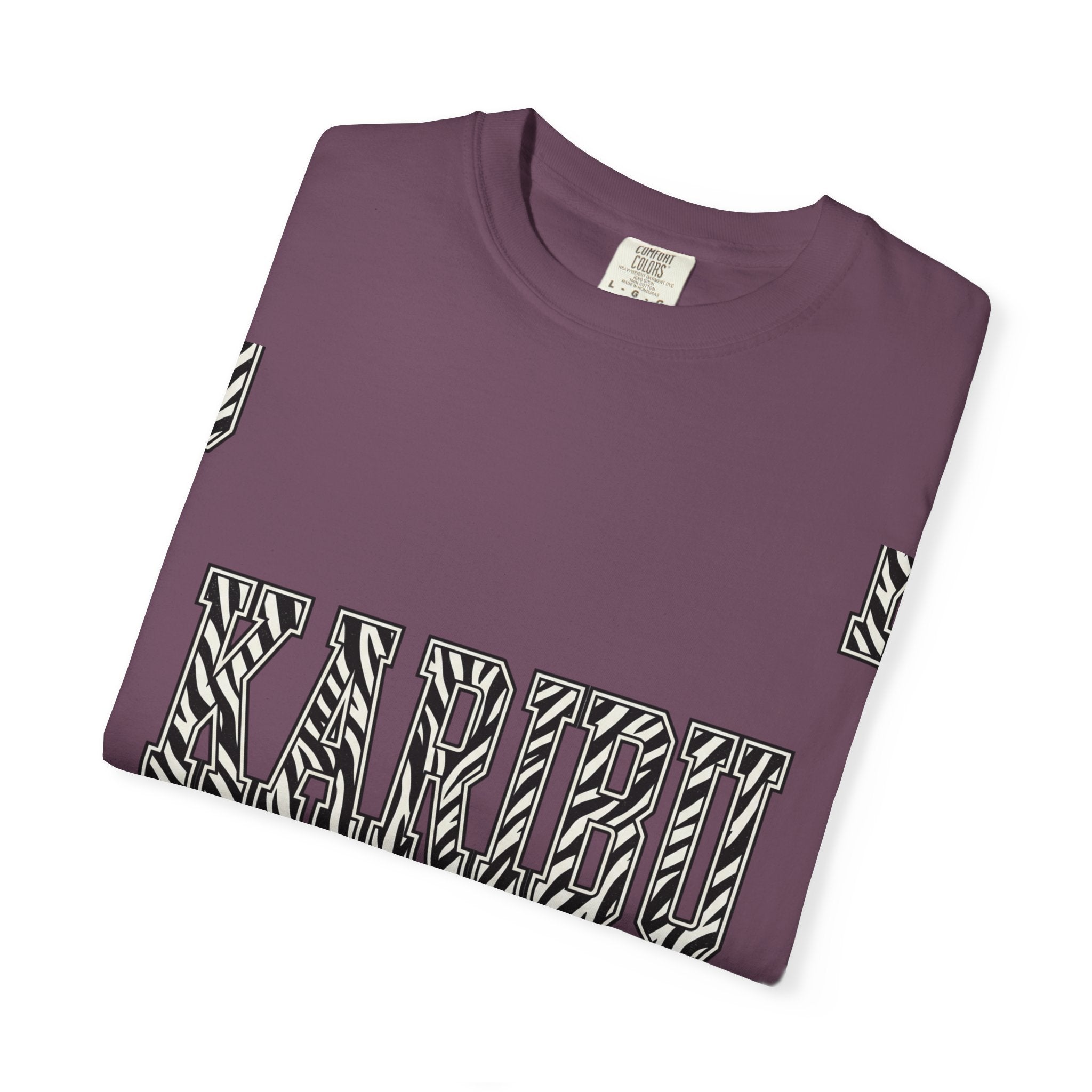 Karibu Zebra-Pattern T-Shirt