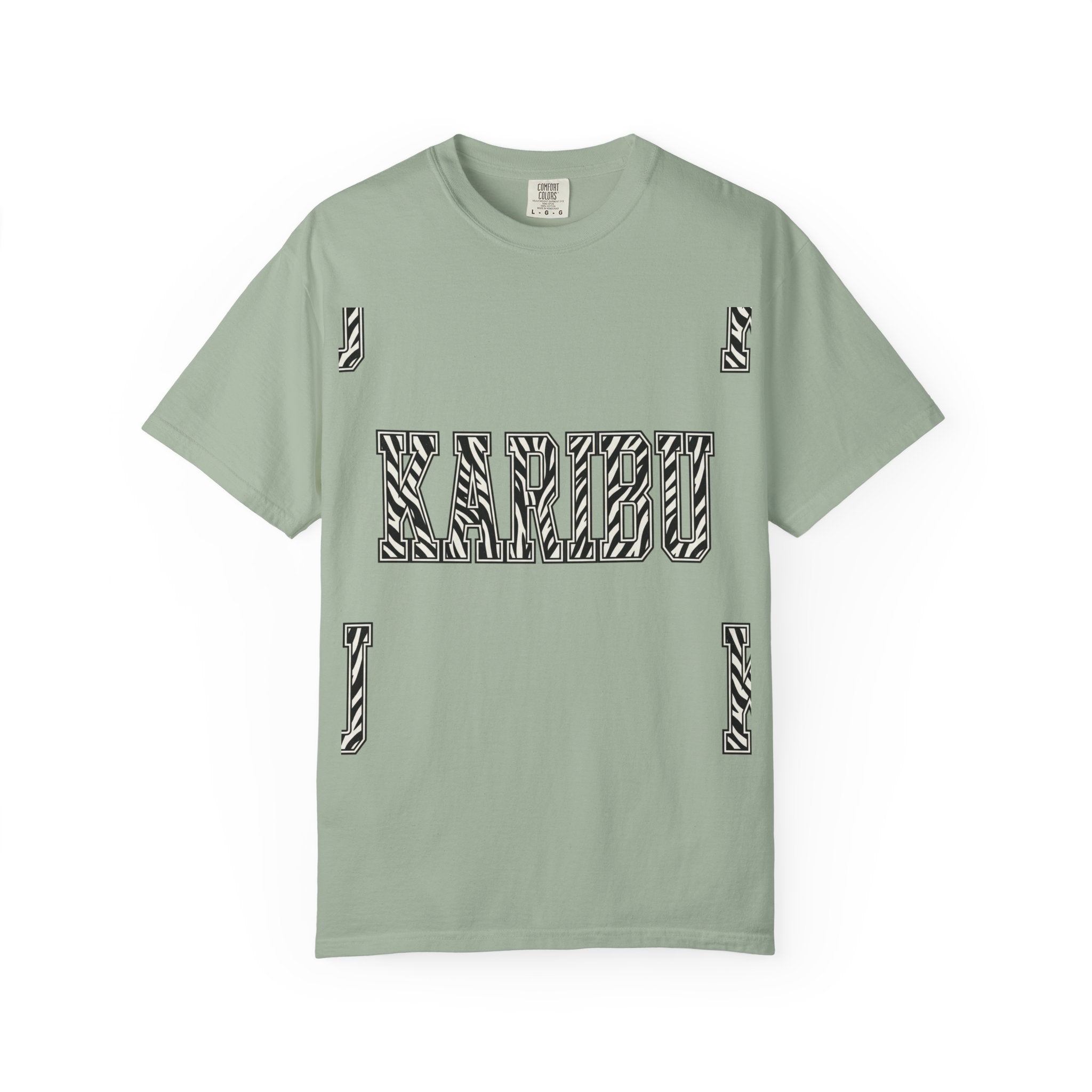 Karibu Zebra-Pattern T-Shirt