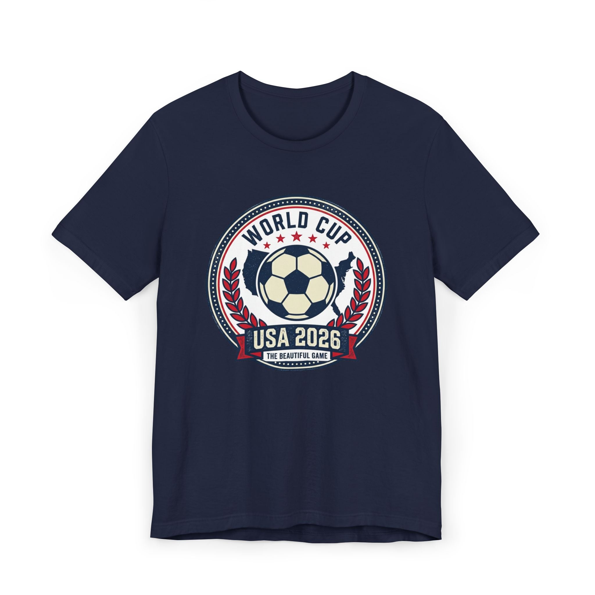 World Cup USA 2026 Soccer T-Shirt – 'The Beautiful Game' Fan Tee