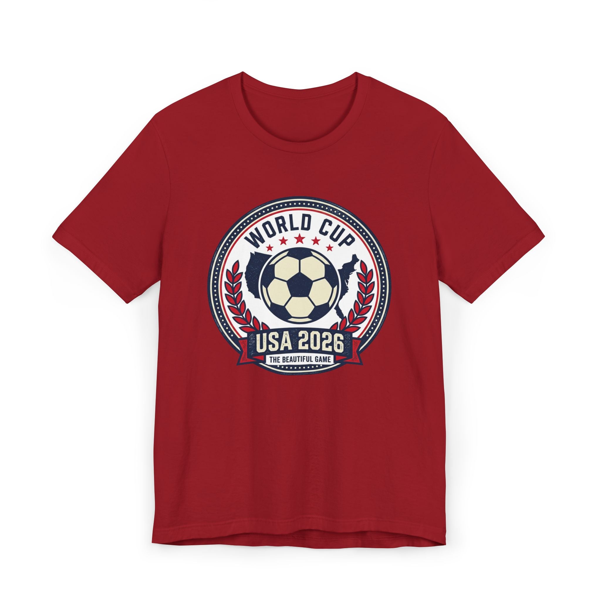 World Cup USA 2026 Soccer T-Shirt – 'The Beautiful Game' Fan Tee