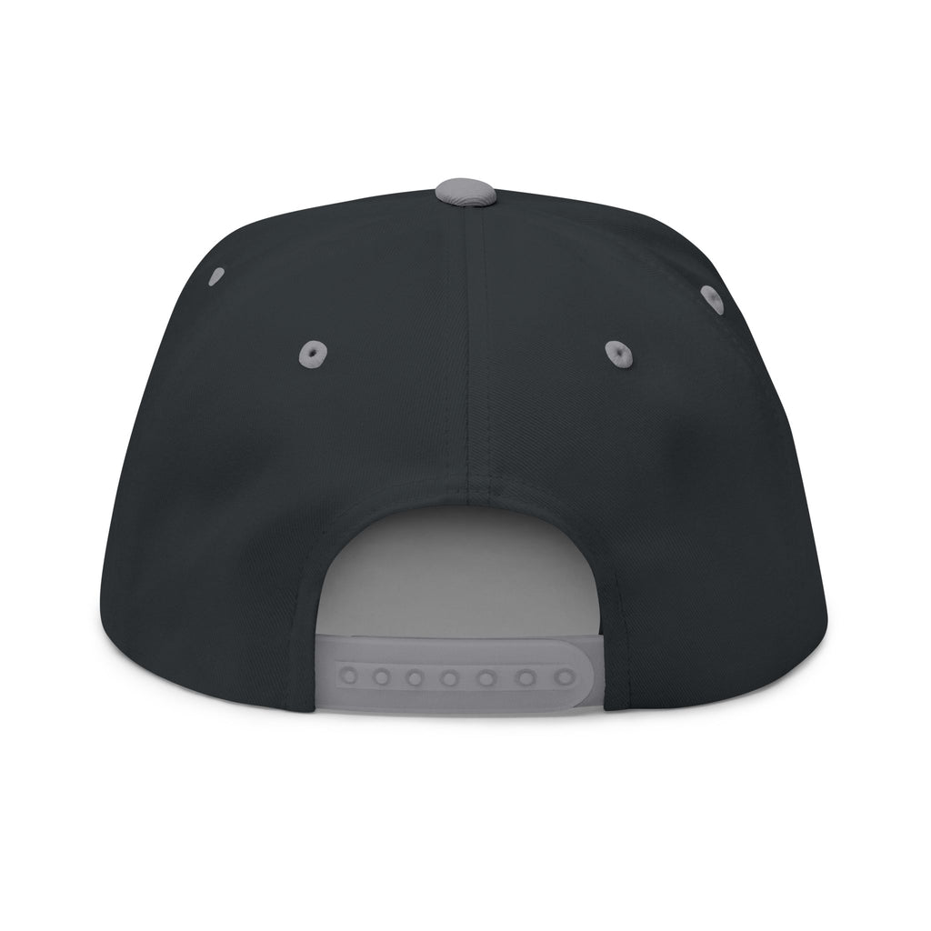 Karibu Embroidered Flat Bill Cap — African Safari Patch Snapback