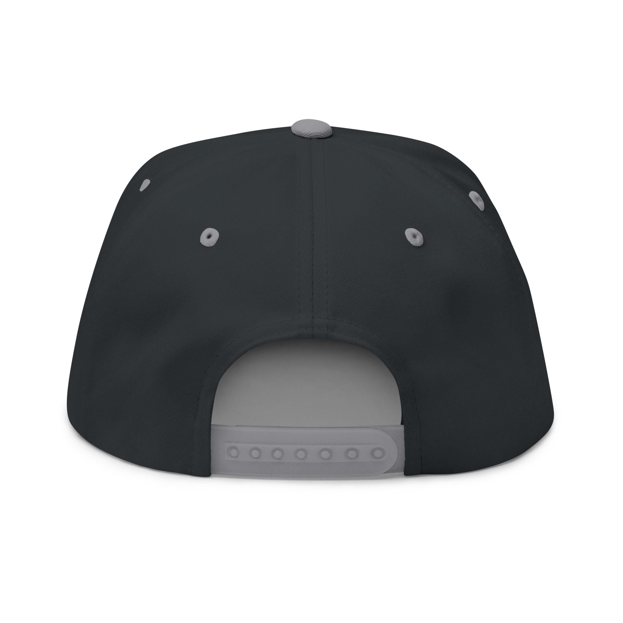 Karibu Embroidered Flat Bill Cap — African Safari Patch Snapback