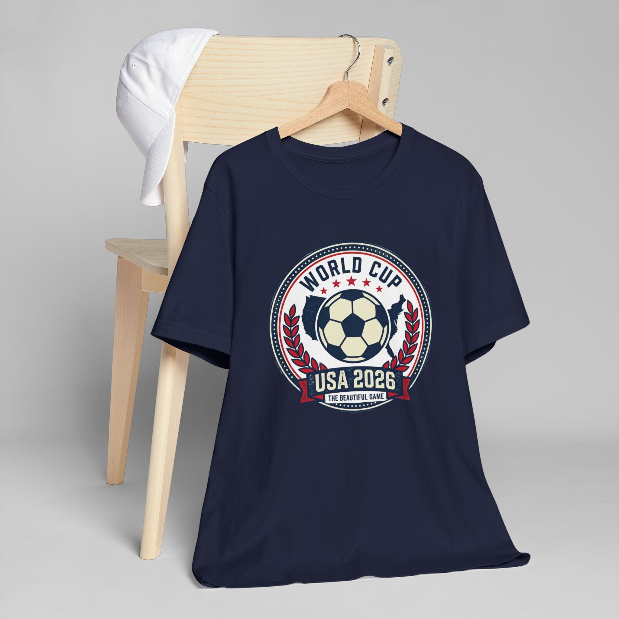 World Cup USA 2026 Soccer T-Shirt – 'The Beautiful Game' Fan Tee