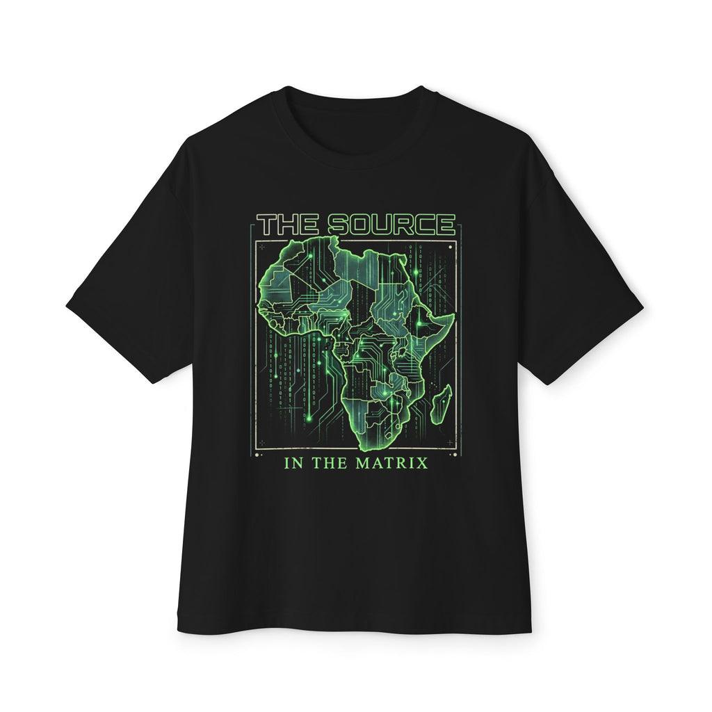 T-Shirt — "The Source: In the Matrix" Africa Tech Graphic Tee