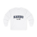 Karibu "Est. 2018" Long Sleeve Tee — Collegiate Welcome Shirt