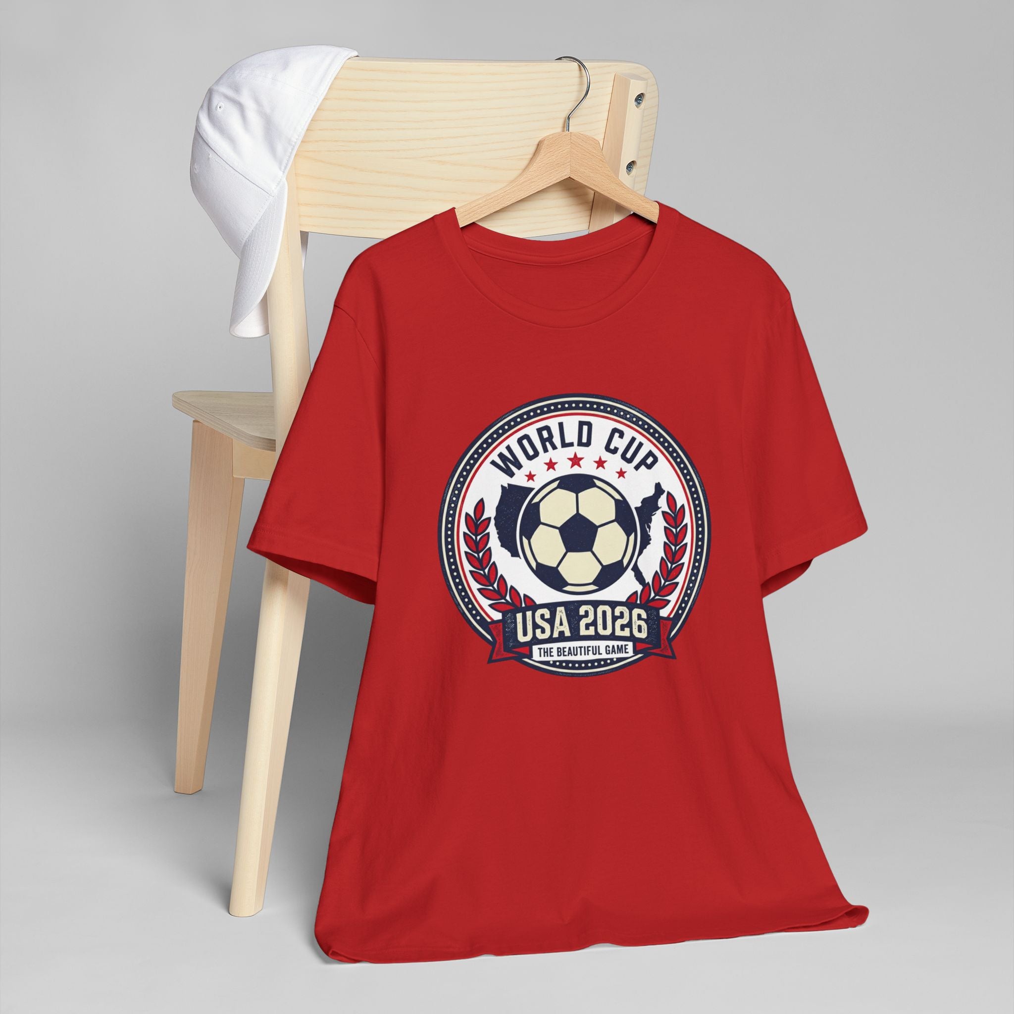 World Cup USA 2026 Soccer T-Shirt – 'The Beautiful Game' Fan Tee