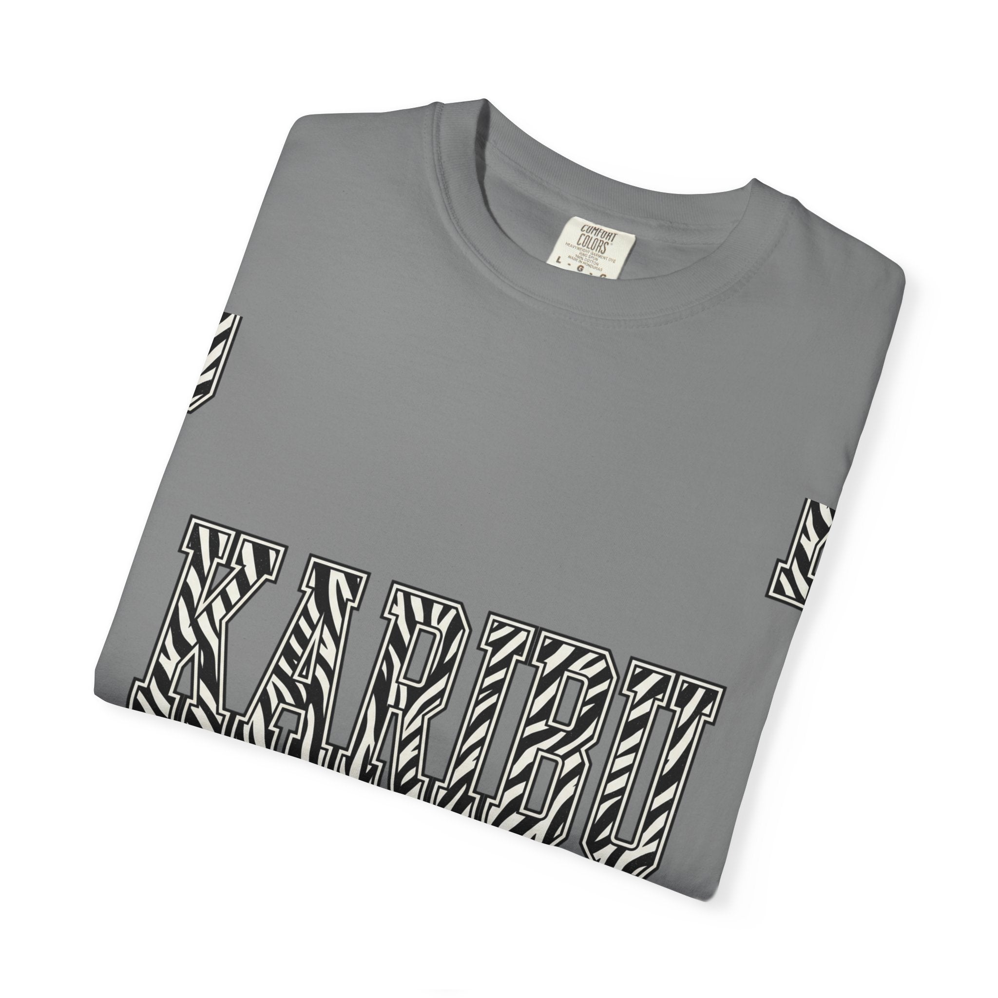 Karibu Zebra-Pattern T-Shirt