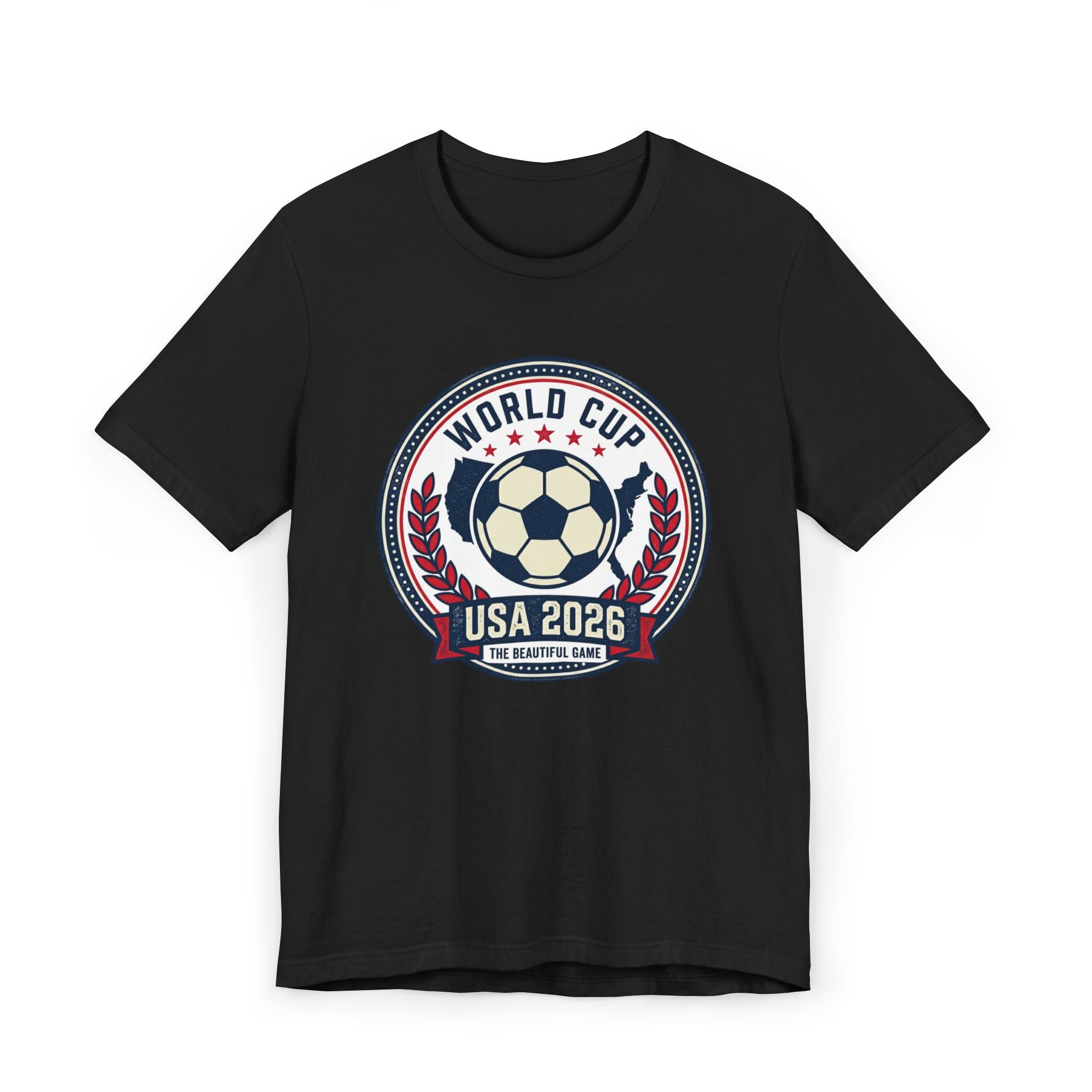 World Cup USA 2026 Soccer T-Shirt – 'The Beautiful Game' Fan Tee