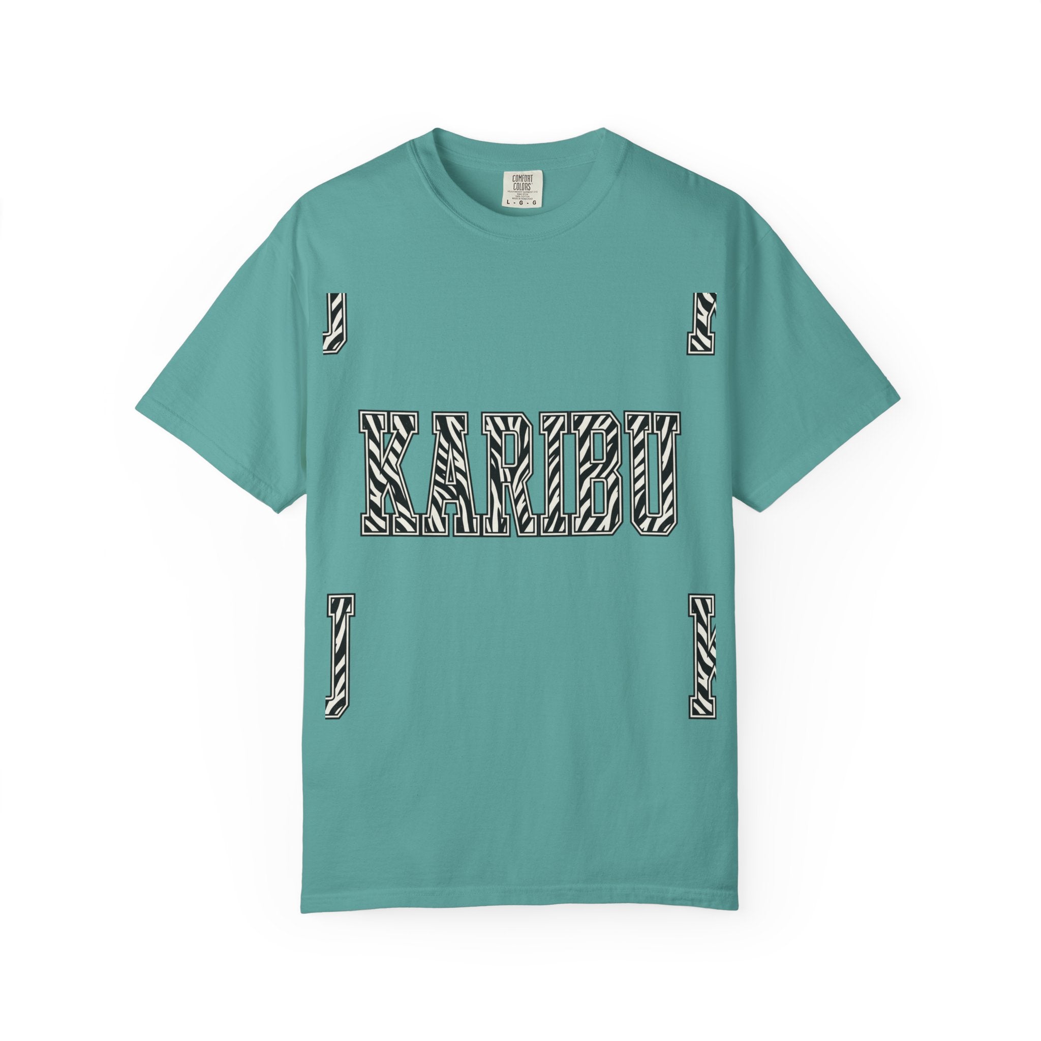 Karibu Zebra-Pattern T-Shirt