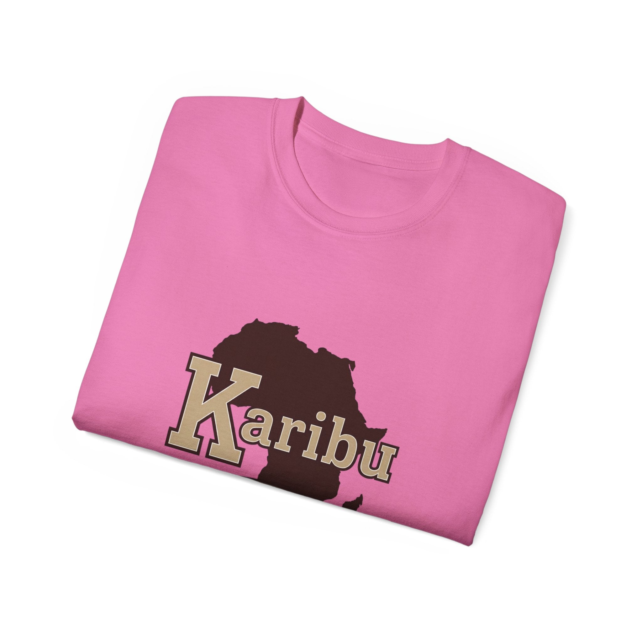 Karibu Africa Map T-Shirt — Est. 2018 Welcome Tee