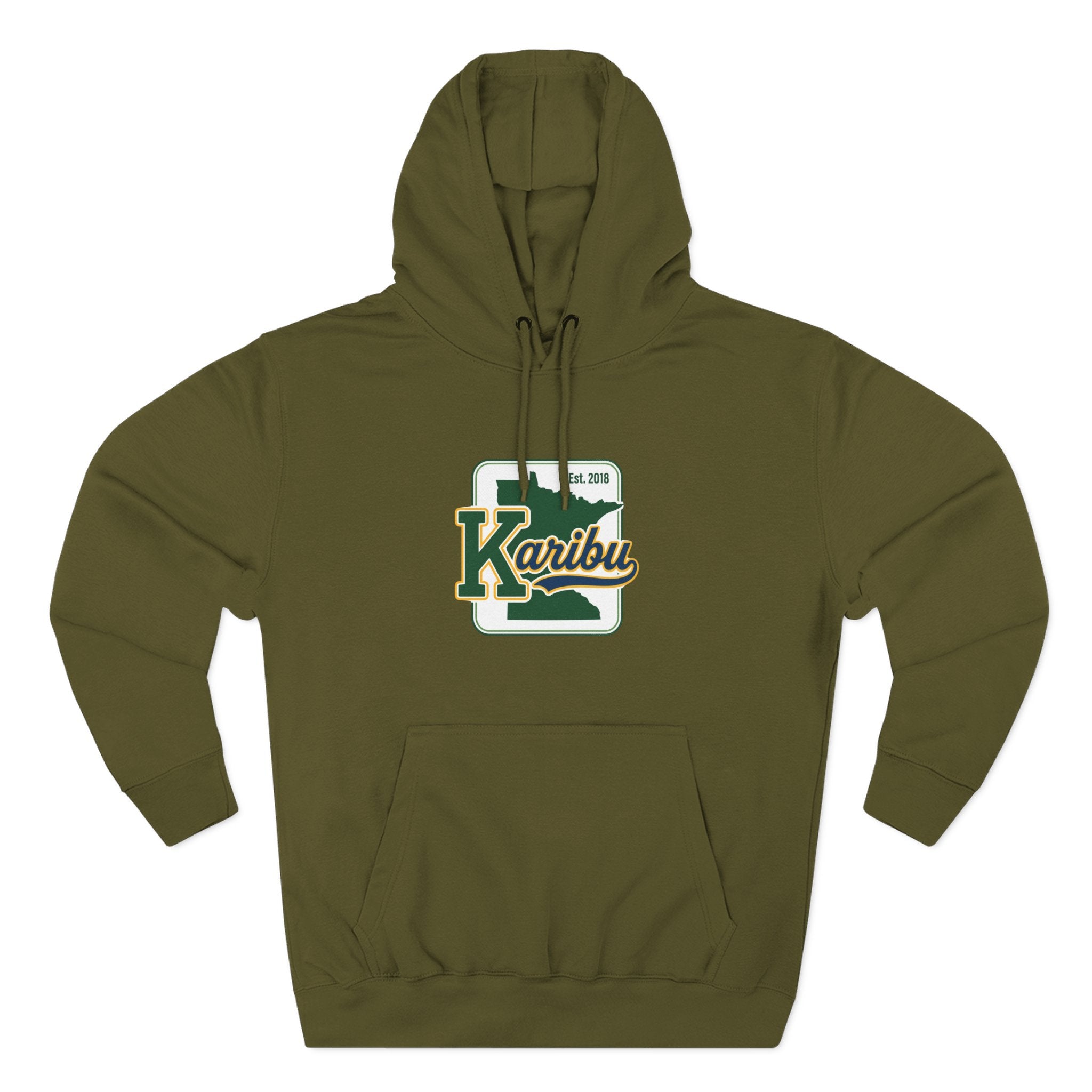 Hoodie — Karibu Vintage Patch Pullover Hoodie